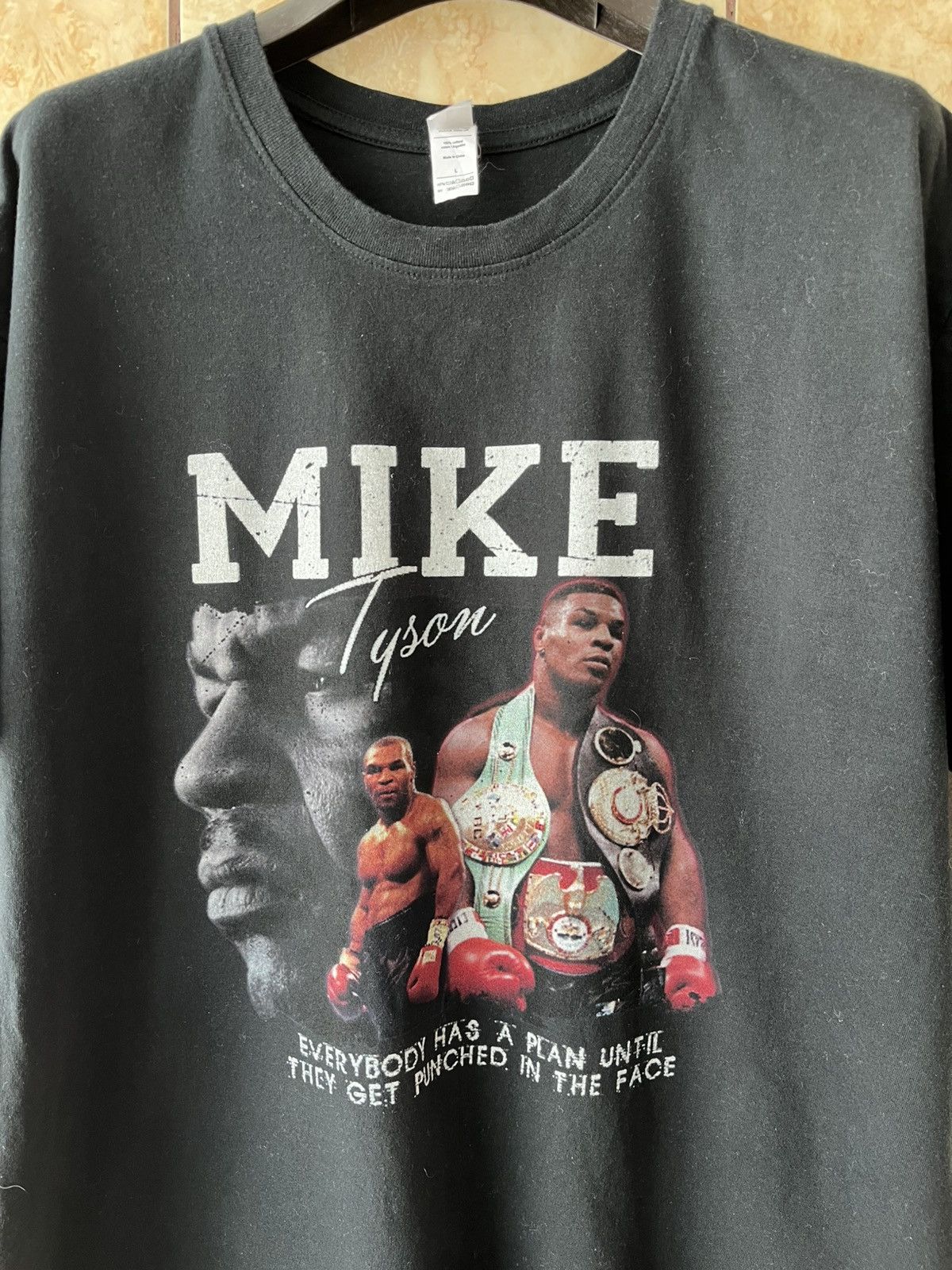 Vintage Vintage Mike Tyson tee shirt Size US L / EU 52-54 / 3 - 2 Thumbnail