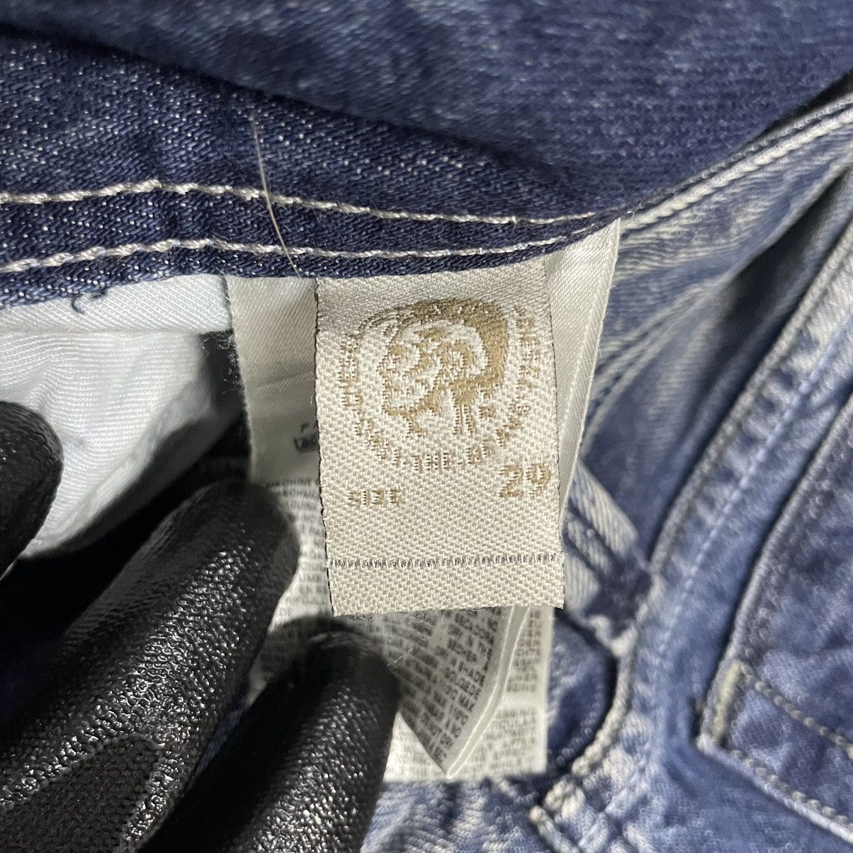 Diesel Diesel Industry Distressed Faded Straight Jeans Size US 31 - 10 Thumbnail