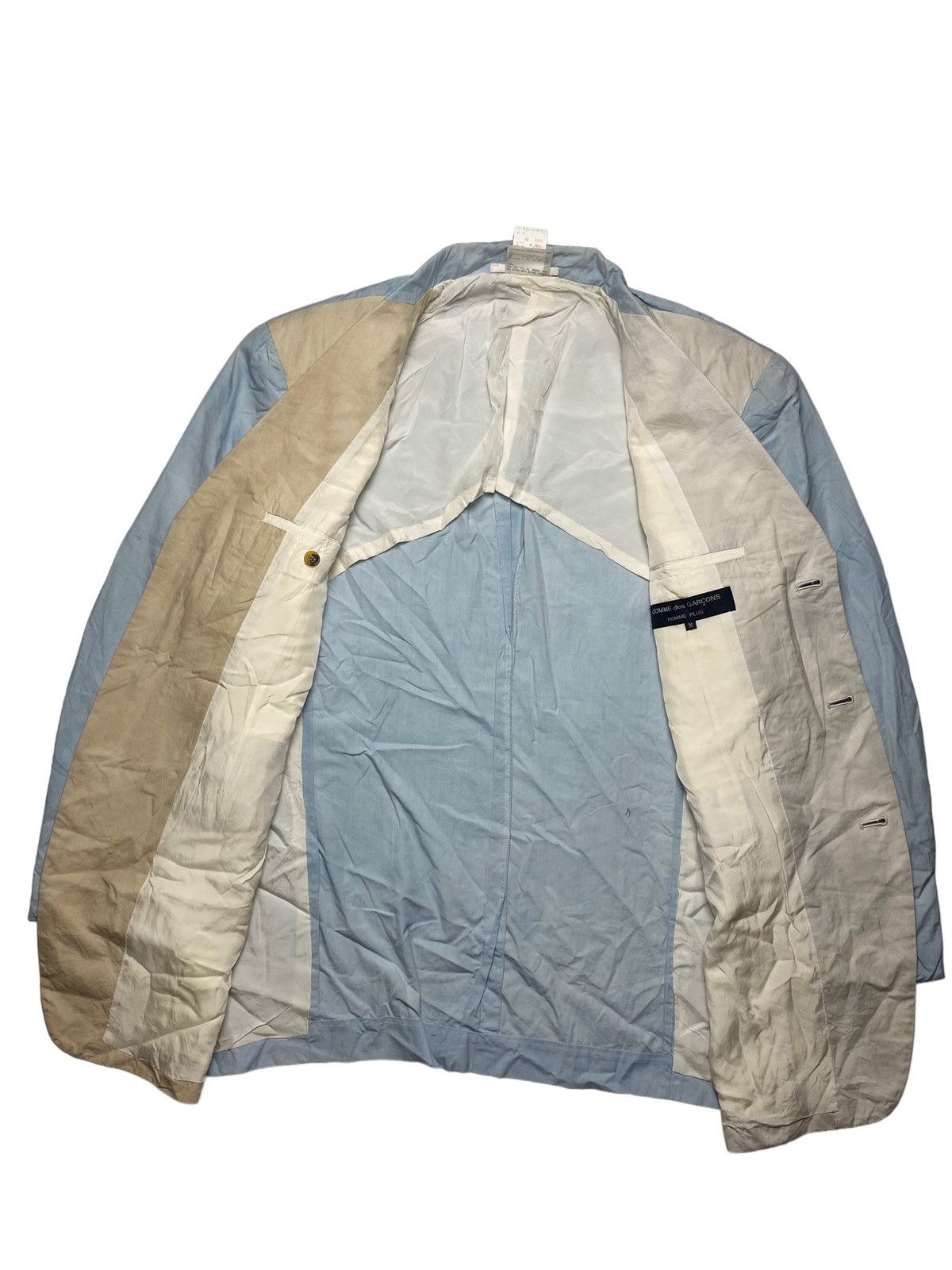 Comme des Garcons Homme Plus AW 1989/1990 CDGHP+ Archive Two Tone Blazer Size US L / EU 52-54 / 3 - 4 Thumbnail