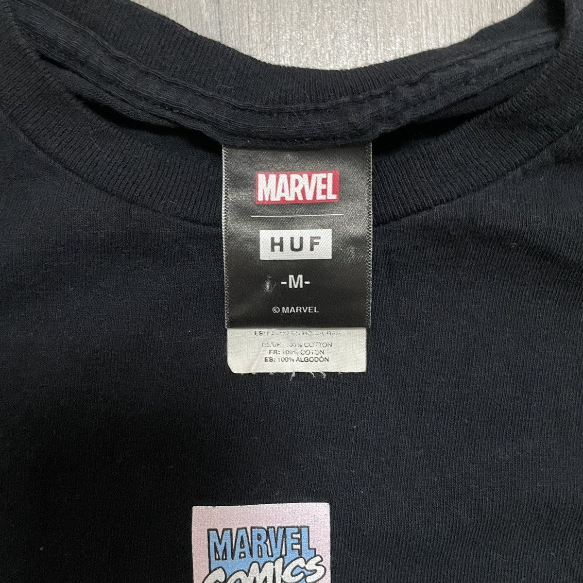 Huf HUF X Marvel Venom T-Shirt Size US M / EU 48-50 / 2 - 7 Thumbnail