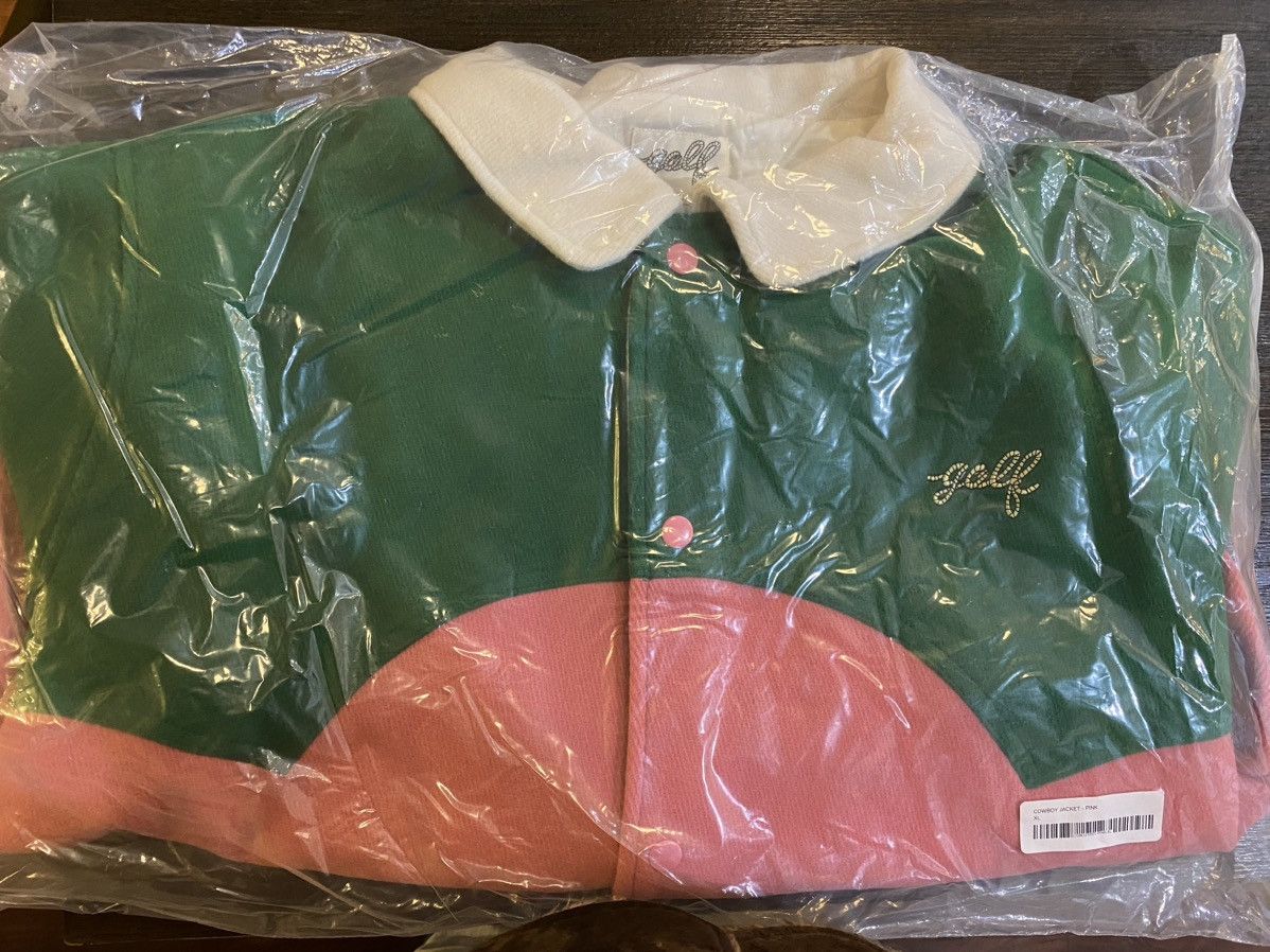 image of Golf Wang Item Sold Cowboy Jacket in Pink, Men's (Size XL)