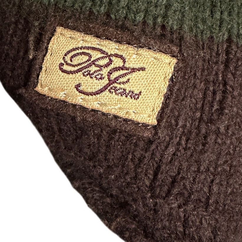 Polo Ralph Lauren Vtg Y2K Polo Ralph Lauren Striped V-Neck Hooded Sweater M Size M / US 6-8 / IT 42-44 - 4 Thumbnail