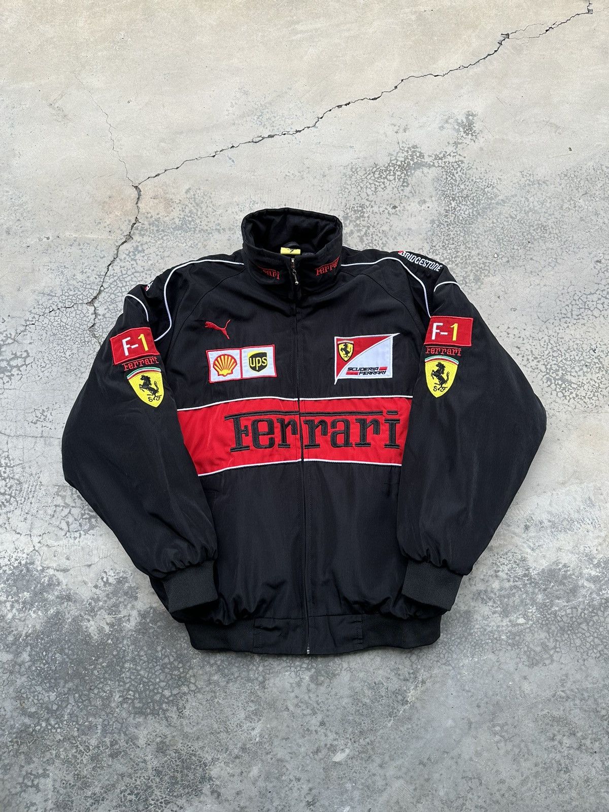 Ferrari 🏎️FERRARI F1 LIGHT PUFFER BOMBER JACKET Size US M / EU 48-50 / 2 - 3 Thumbnail