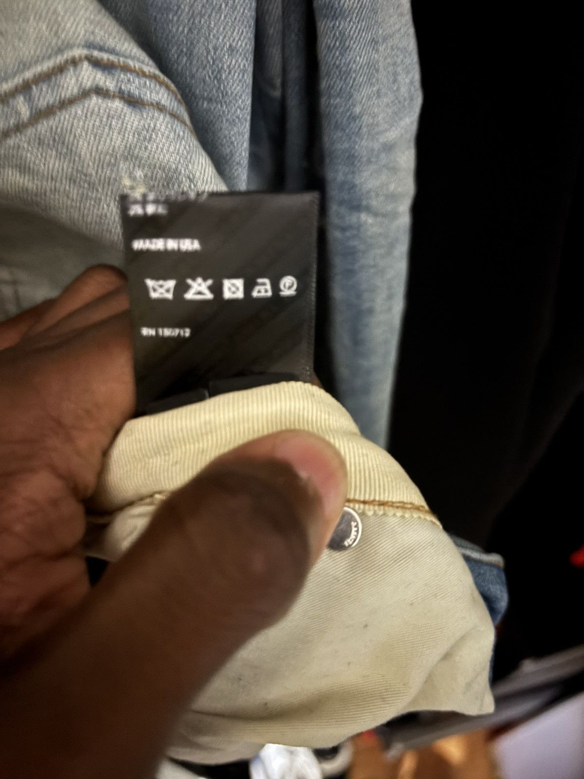 Amiri Amiri stack jeans Size US 33 - 7 Thumbnail
