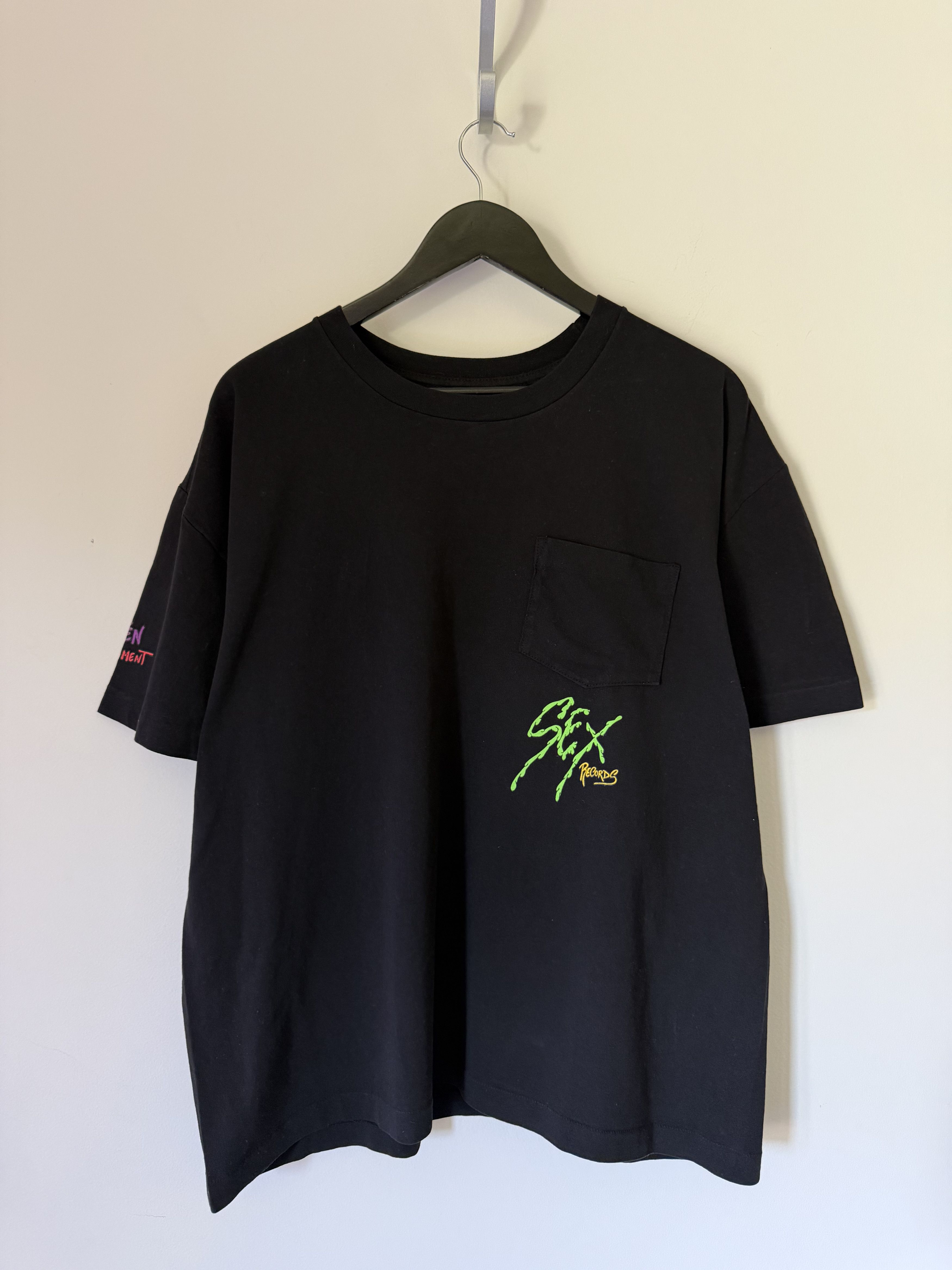 Matty Boy Matty Boy Sex Records Pocket Tee in Black Size US L / EU 52-54 / 3 - 4 Thumbnail