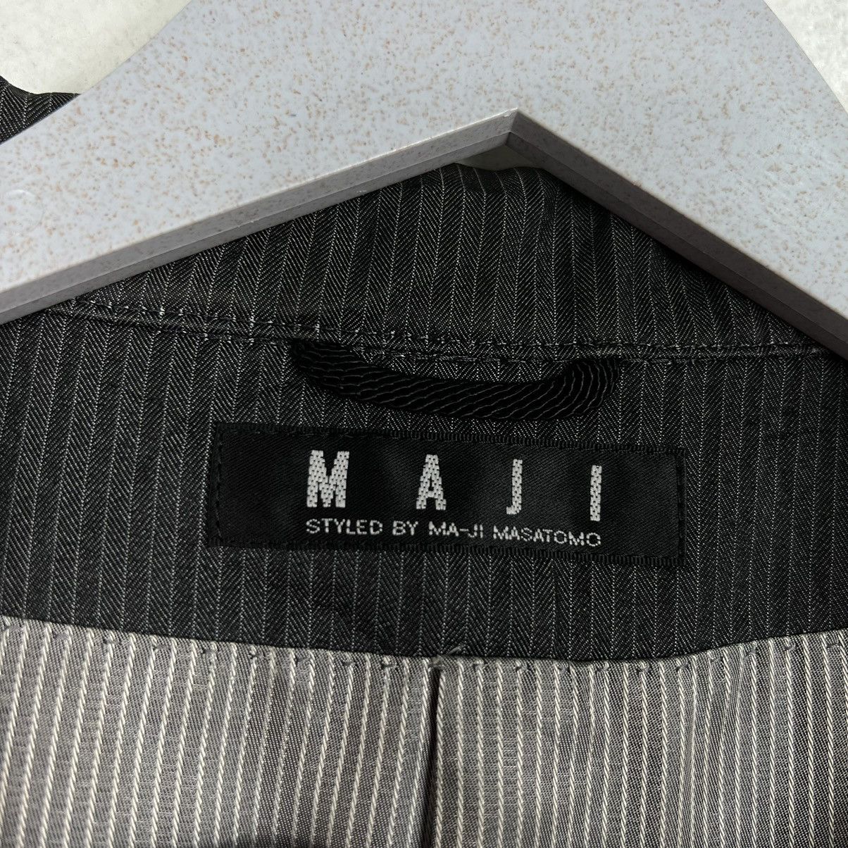 Japanese Brand 🔥 YOHJI YAMAMOTO INSPIRED MAJI MASATOMO HIKORY KHAKI COAT Size US M / EU 48-50 / 2 - 14 Thumbnail
