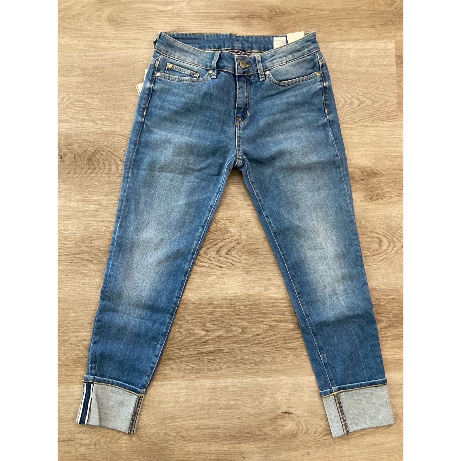 Tommy Hilfiger Tommy Hilfiger Venice Skinny Jeans Women's Blue Denim 27x32 Size 27" / US 4 / IT 40 - 5 Thumbnail