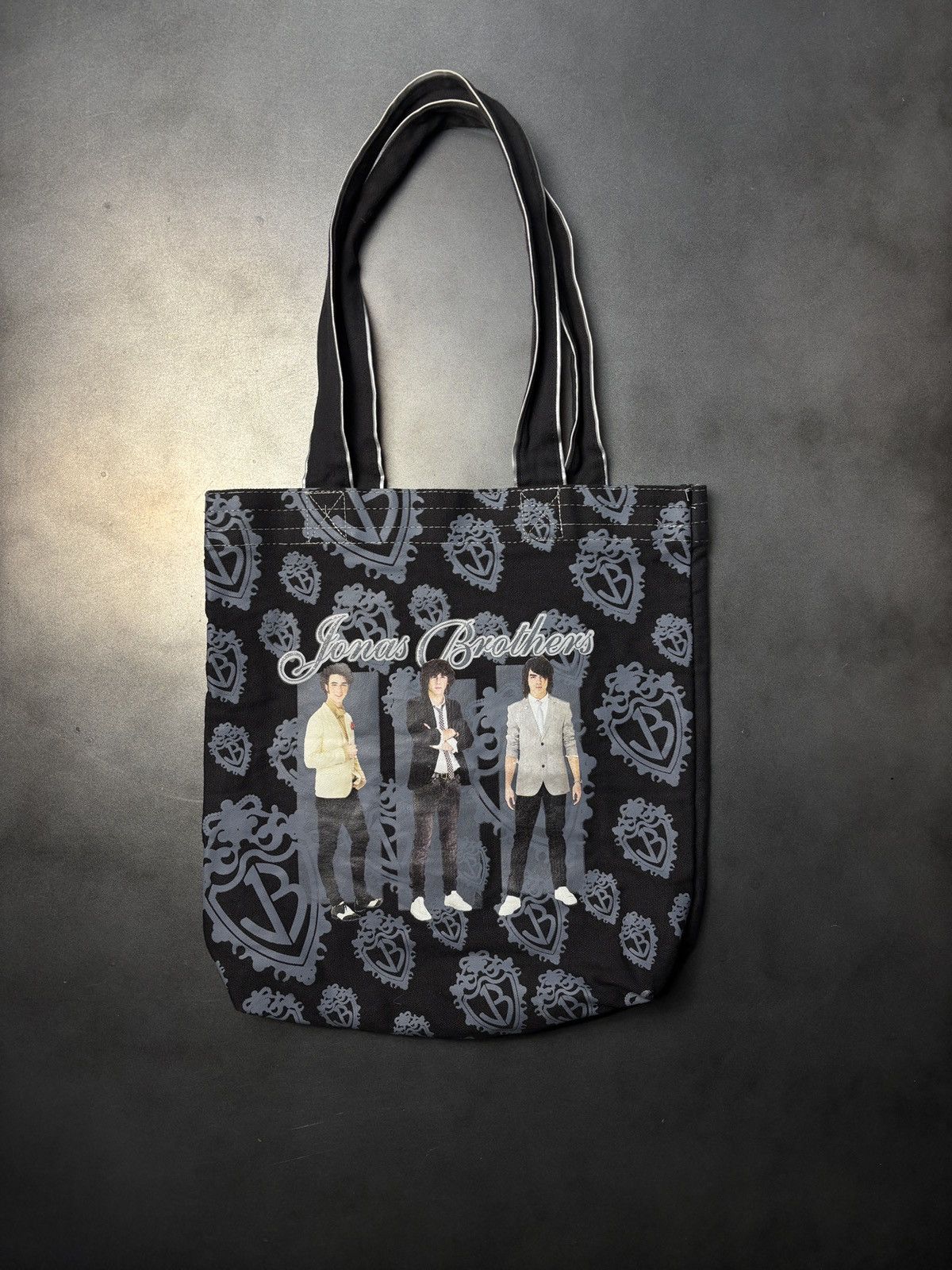 Vintage 2008 Jonas Brothers Tote Bag 2000s Vintage Merch Size ONE SIZE - 1 Thumbnail
