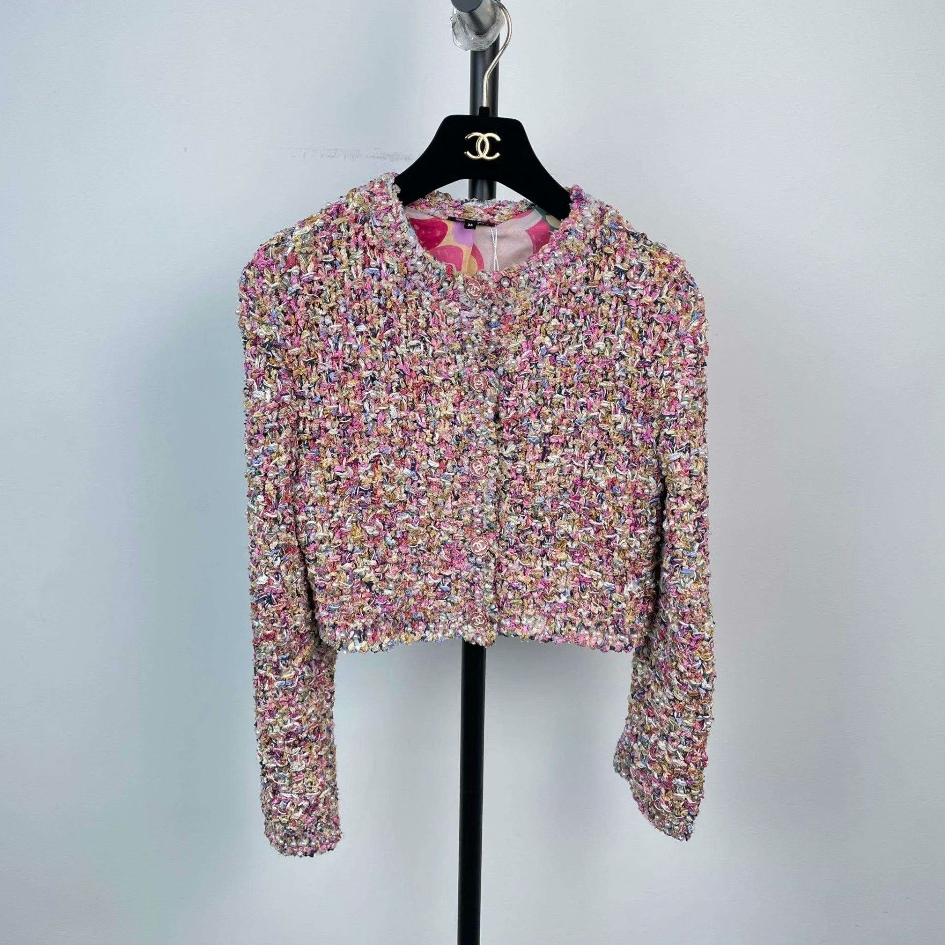 Chanel Chanel Pink Light Jacket 36 Men Size US S / EU 44-46 / 1 - 1 Thumbnail