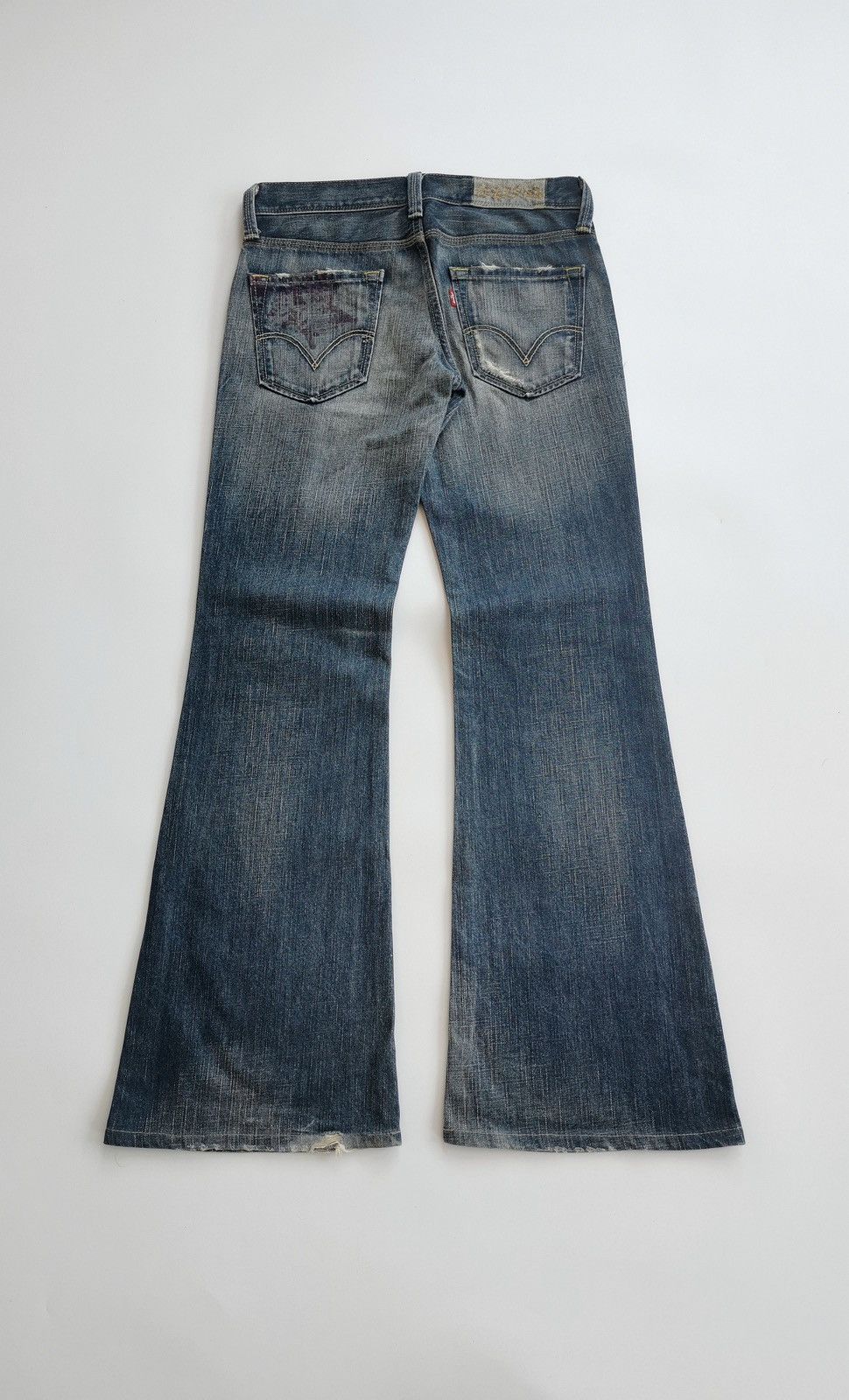 Levi's Vintage Levis Bootcut Distressed Jeans Size 28" / US 6 / IT 42 - 4 Thumbnail