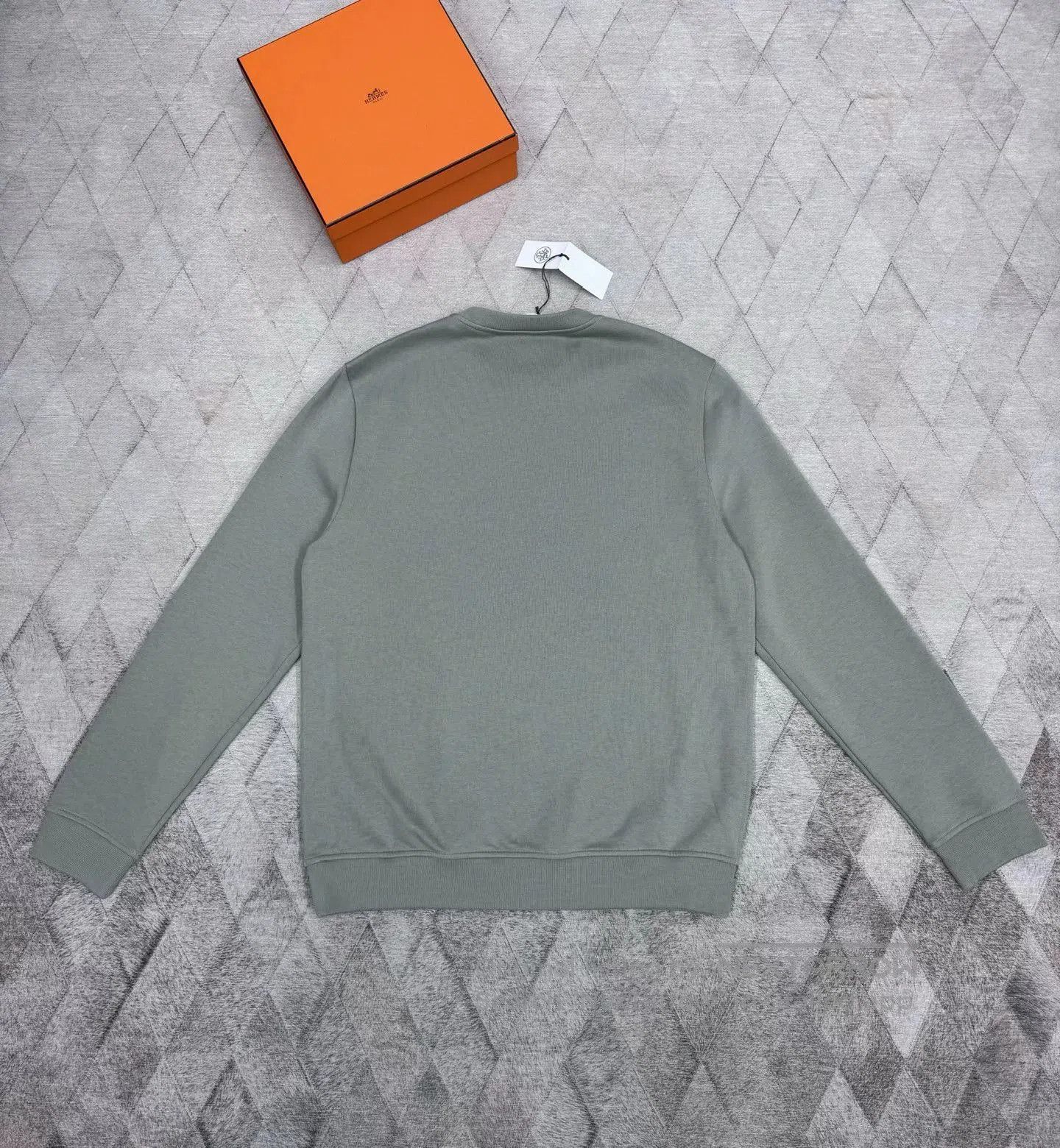 Hermes Hermes 2024 AW Lambskin H Embroidered Sweatshirt. Size US XL / EU 56 / 4 - 5 Thumbnail