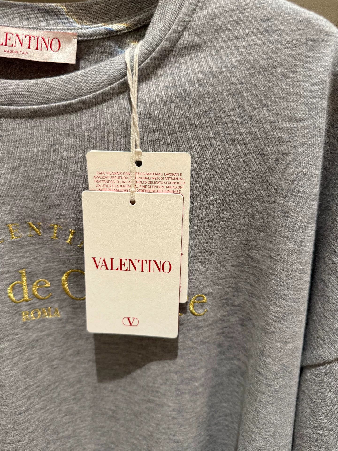 Valentino Valentino Short-sleeve Crewneck T-shirt Size US L / EU 52-54 / 3 - 1 Thumbnail
