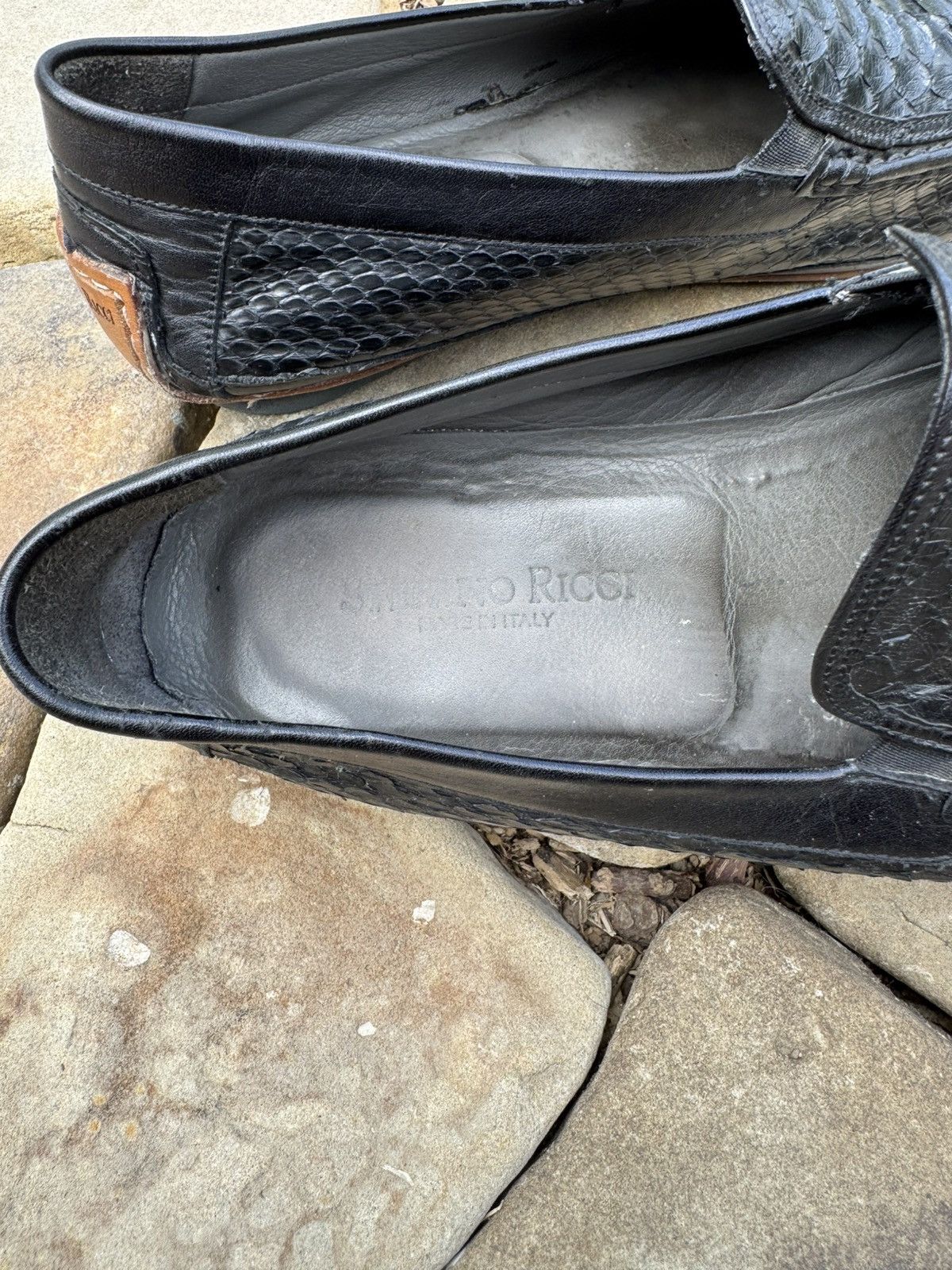 Rere Vintage Steffeno Ricci Python Skin Loafer
