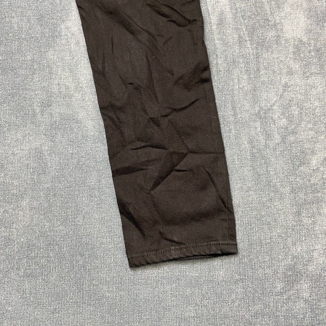 Topman Topman Jeans Mens 32x32 Black Denim Cotton Stretch Skinny Leg Distressed Trendy Size US 32 / EU 48 - 2 Thumbnail