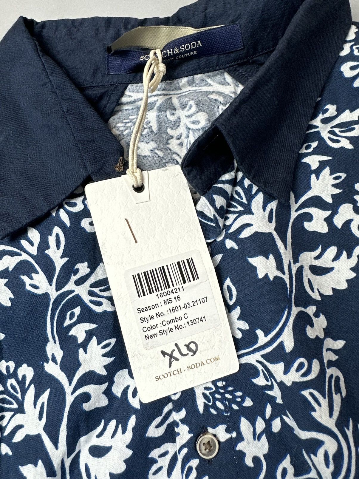 Scotch & Soda Scotch&soda Hawaii 3/4 sleeve button shirt Size US M / EU 48-50 / 2 - 5 Thumbnail