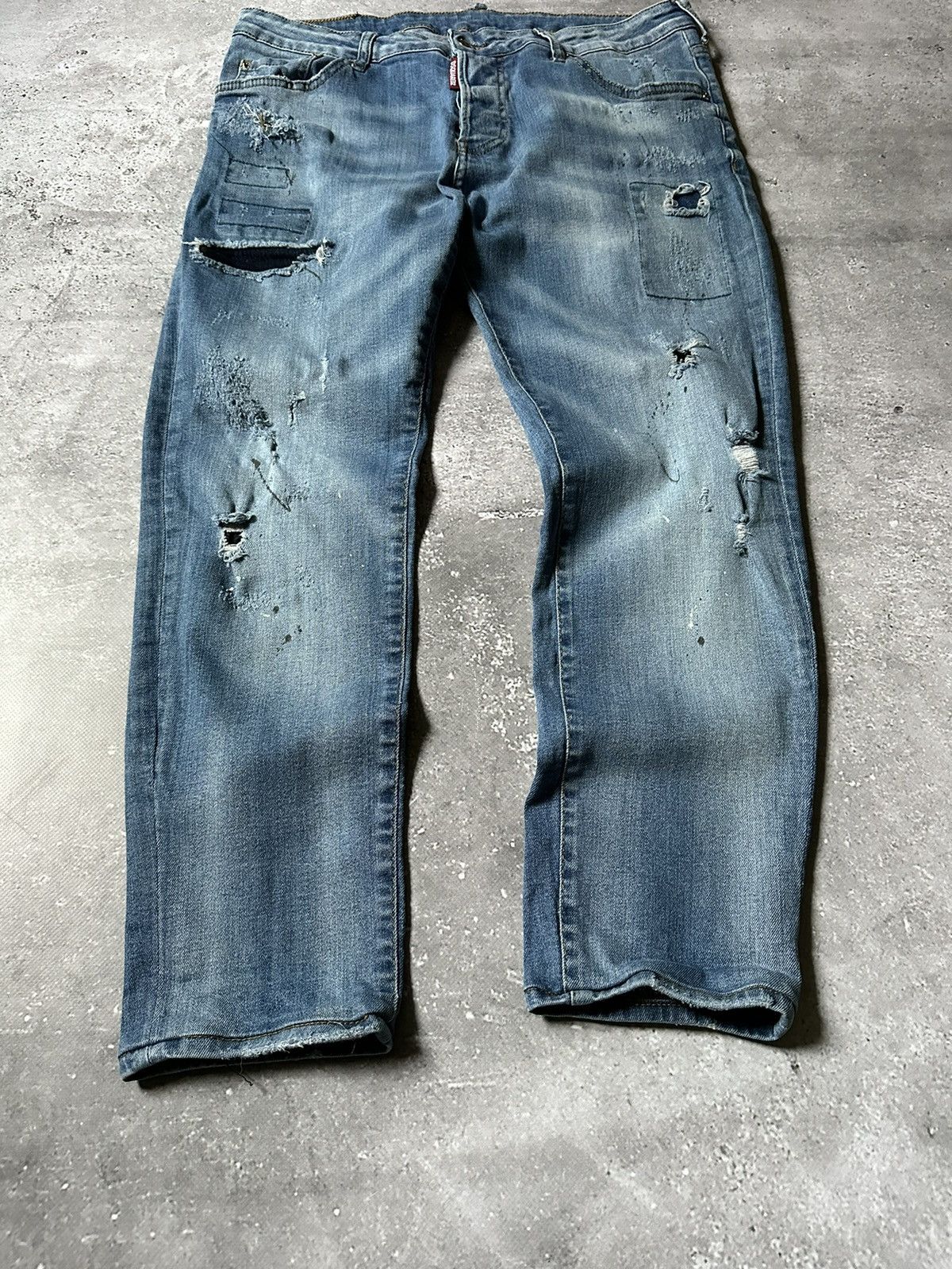 Dsquared2 Dsquared2 Distressed Jeans Pants Size US 36 / EU 52 - 8 Thumbnail