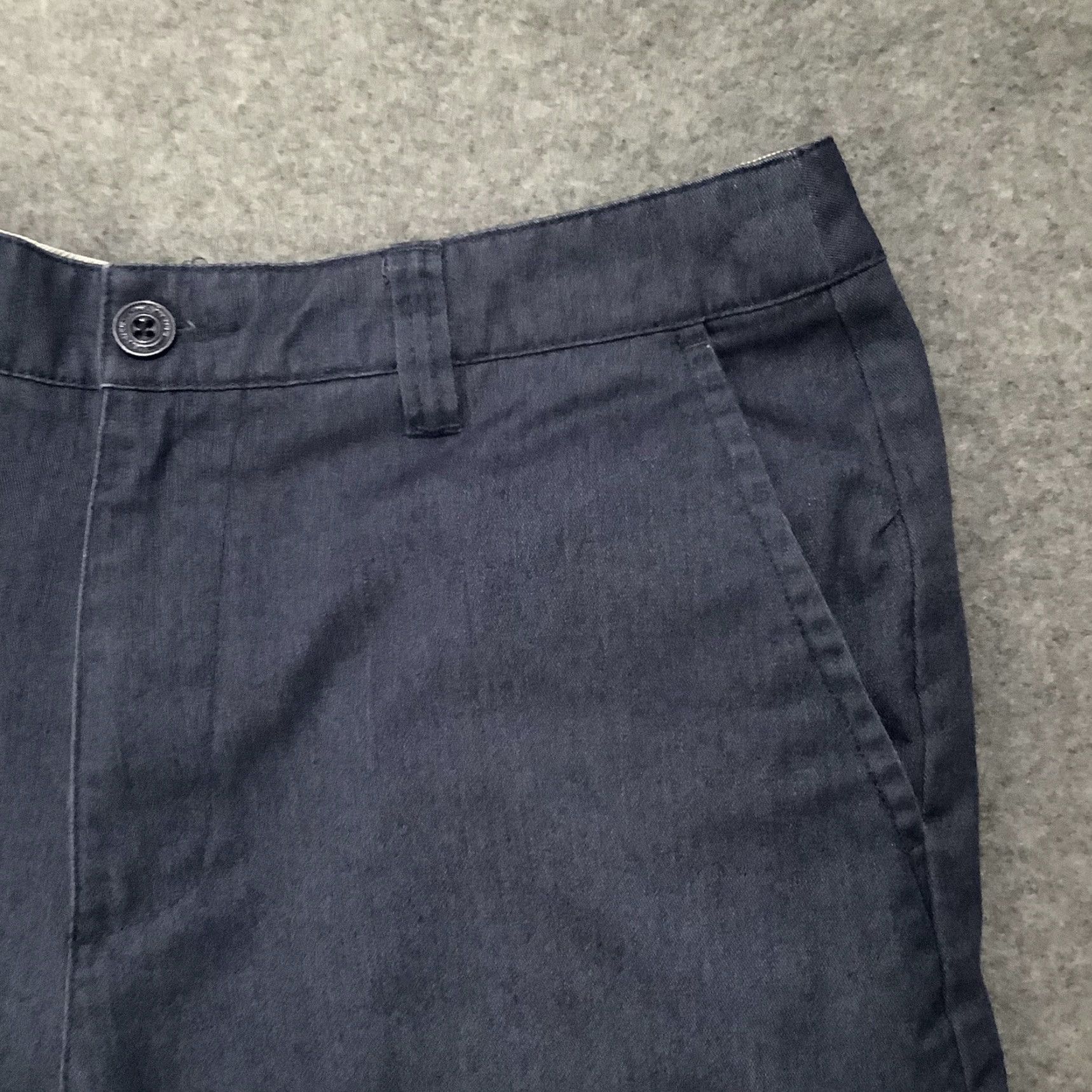 O'Neill O’Neill Blue Relaxed Fit Mens Surf Skate Shorts Pockets 30” Slim Zip Front Embroidered Logo Pattern Solid Casual American Mens Size US 30 / EU 46 - 2 Thumbnail