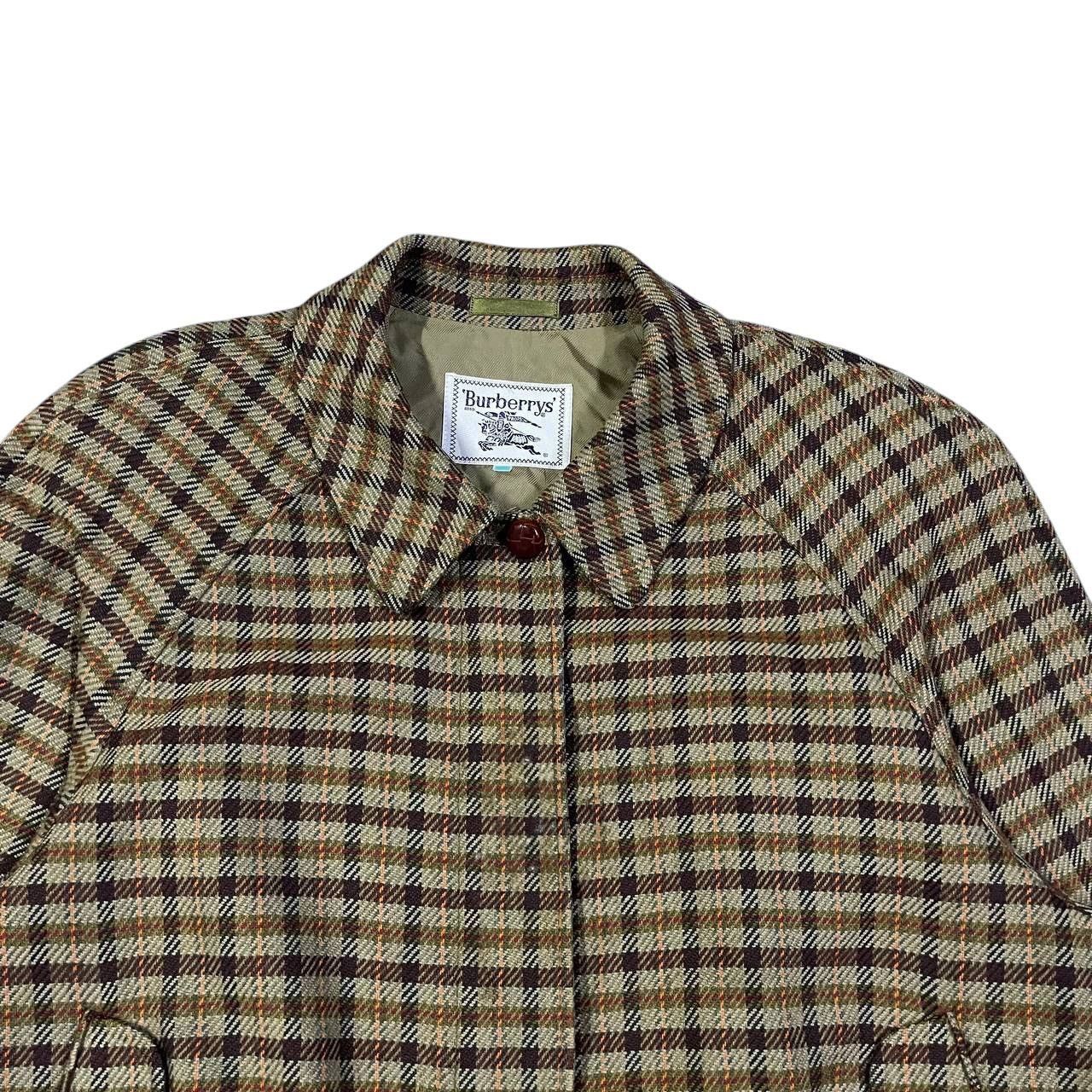 Burberry Vintage Burberry Checked Wool Jacket Size M / US 6-8 / IT 42-44 - 2 Thumbnail