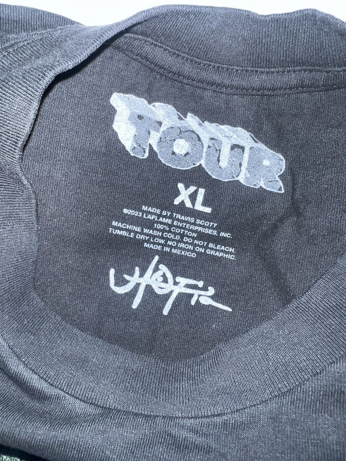 Travis Scott Travis Scott Utopia Circus Maximus 2023 Tour II Tee Size US XL / EU 56 / 4 - 5 Thumbnail