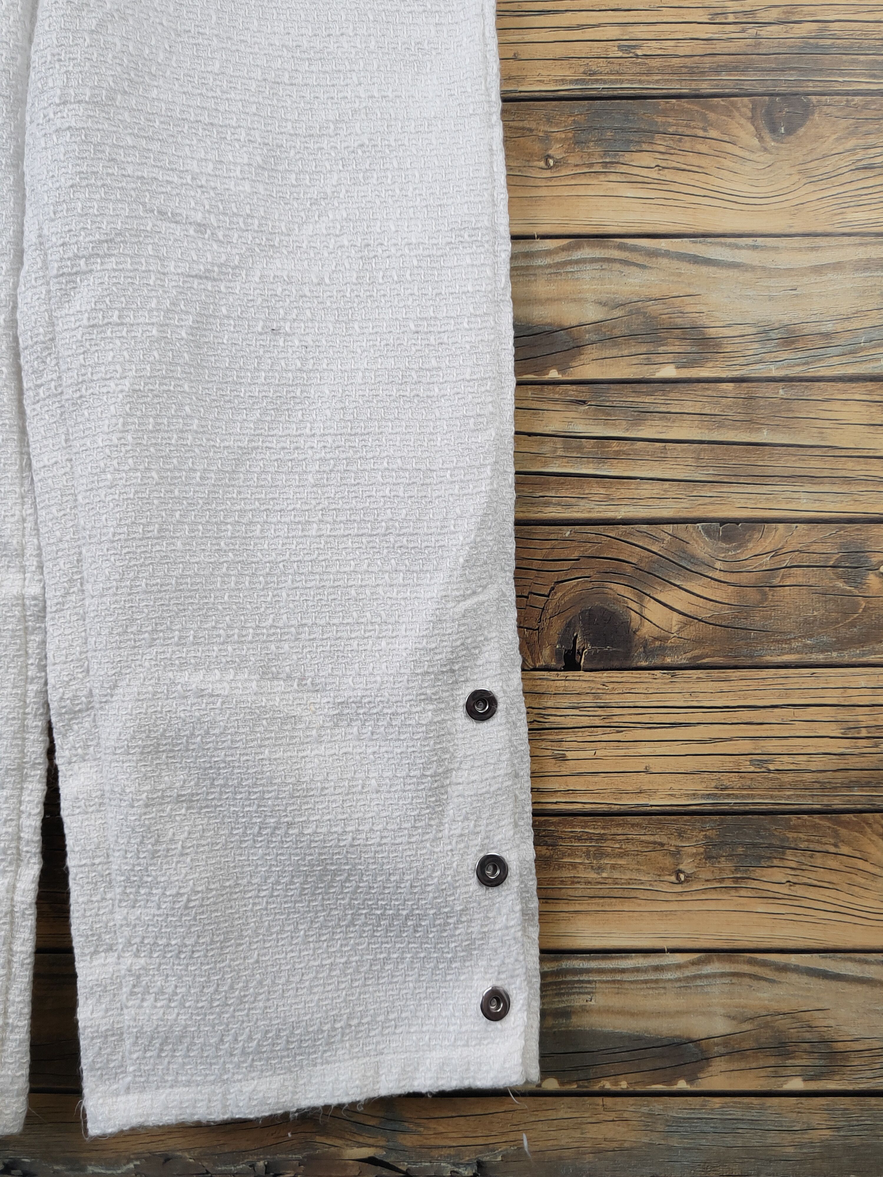 Japanese Brand × Vintage Very Rare DFYS White Adjustable Strap Jumpsuits Size 26" / US 2 / IT 38 - 9 Thumbnail