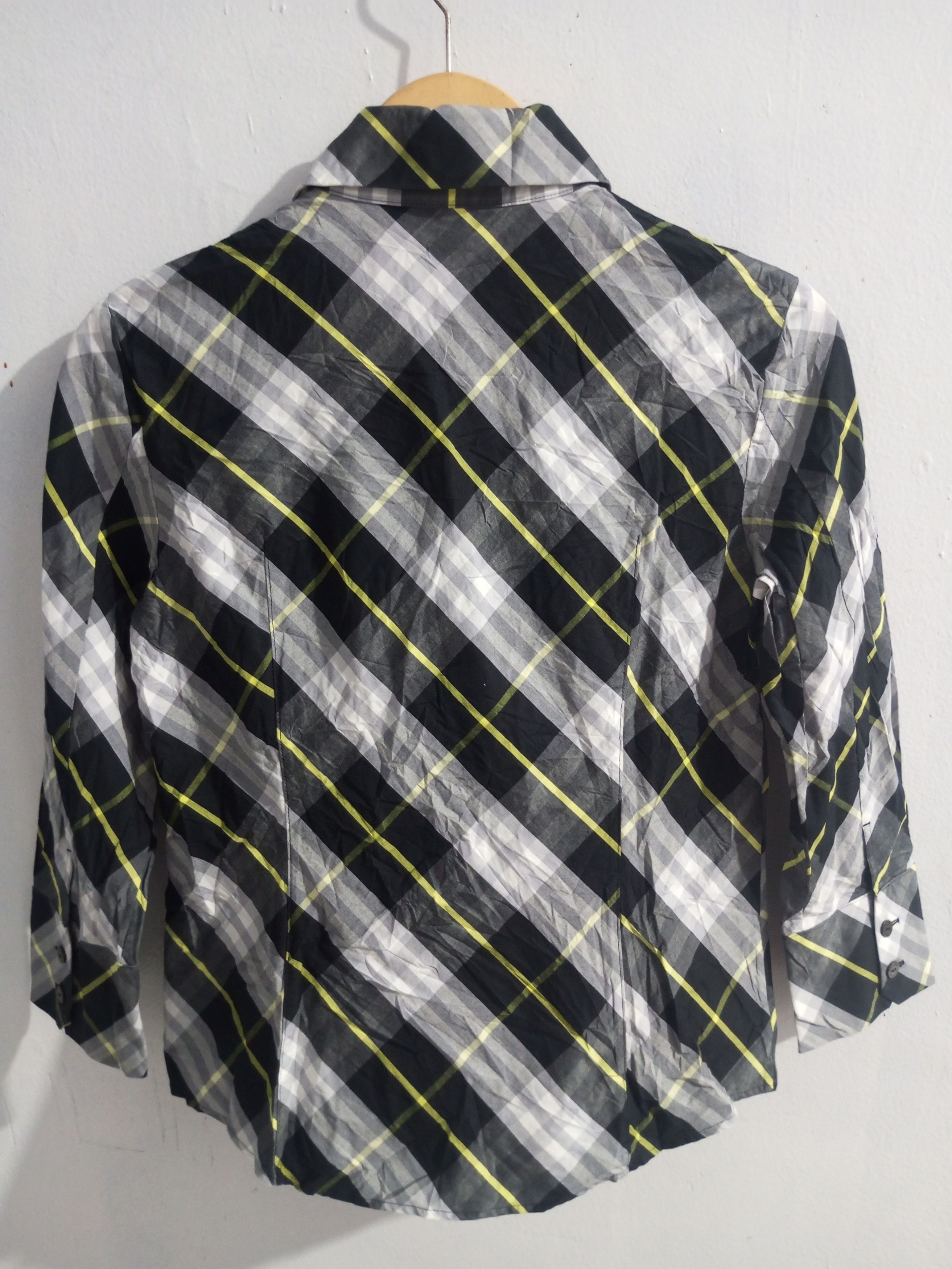 Burberry × Vintage Vintage Burberry nova check button up shirt Size S / US 4 / IT 40 - 8 Thumbnail