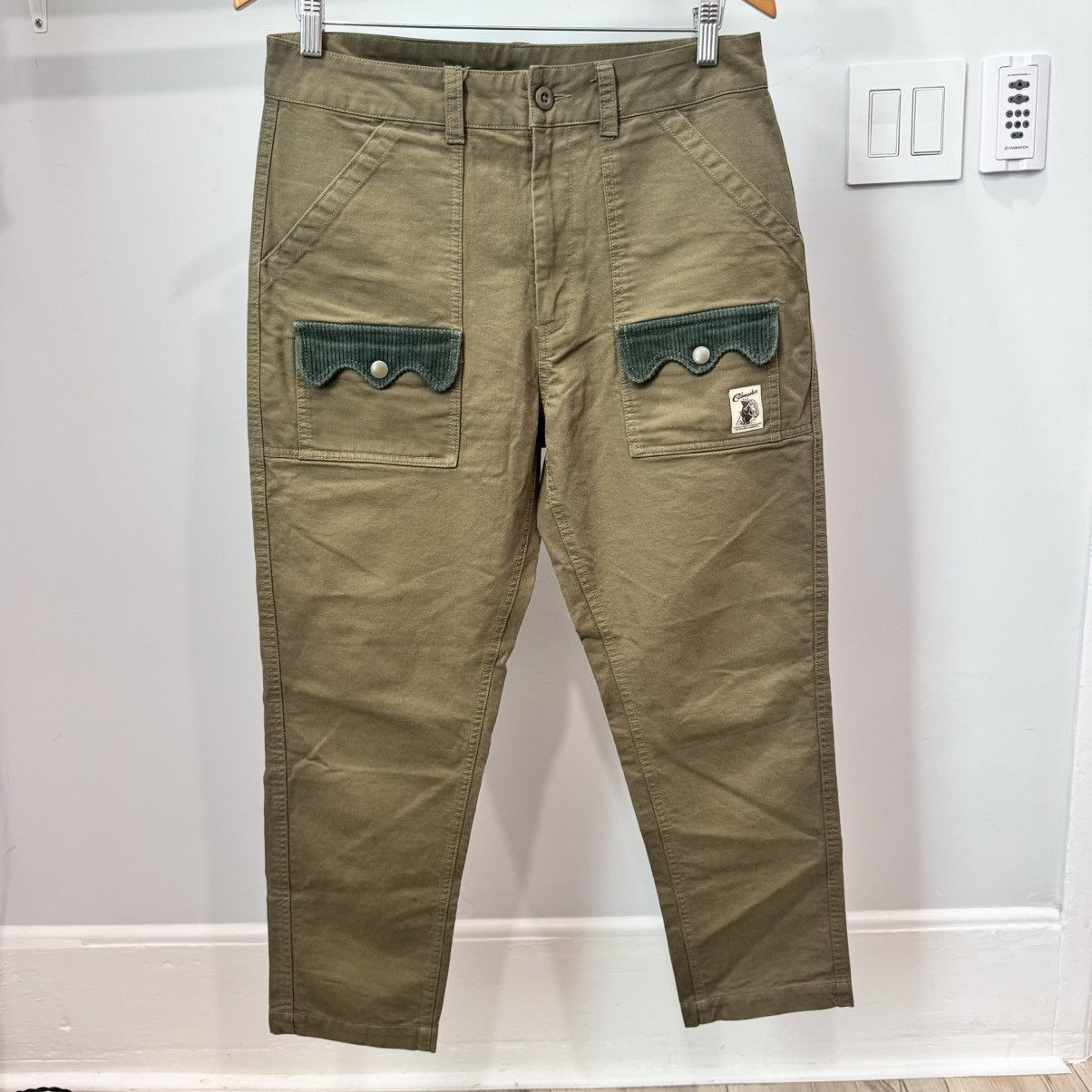 image of Cobmaster Camp Pants From Japan in Olive, Men's (Size 30)