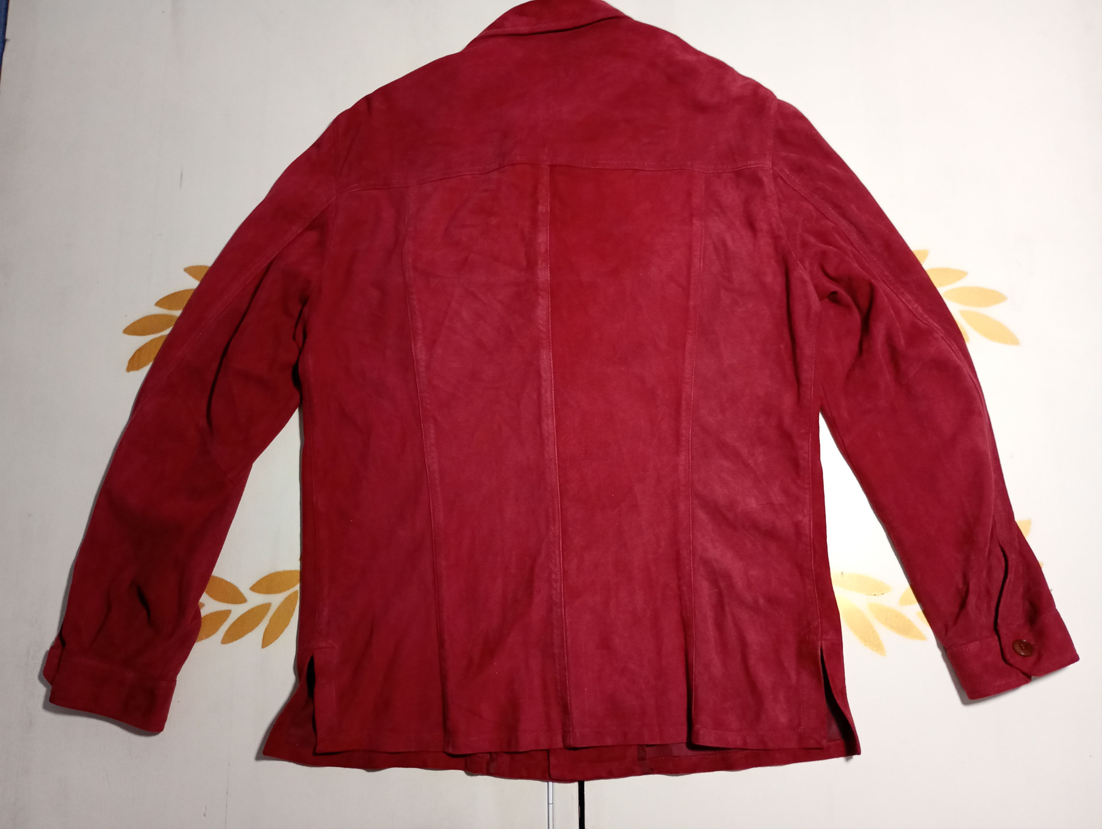 Hugo Boss Hugo Boss Italian Goat Suede Overshirt Size US M / EU 48-50 / 2 - 8 Thumbnail