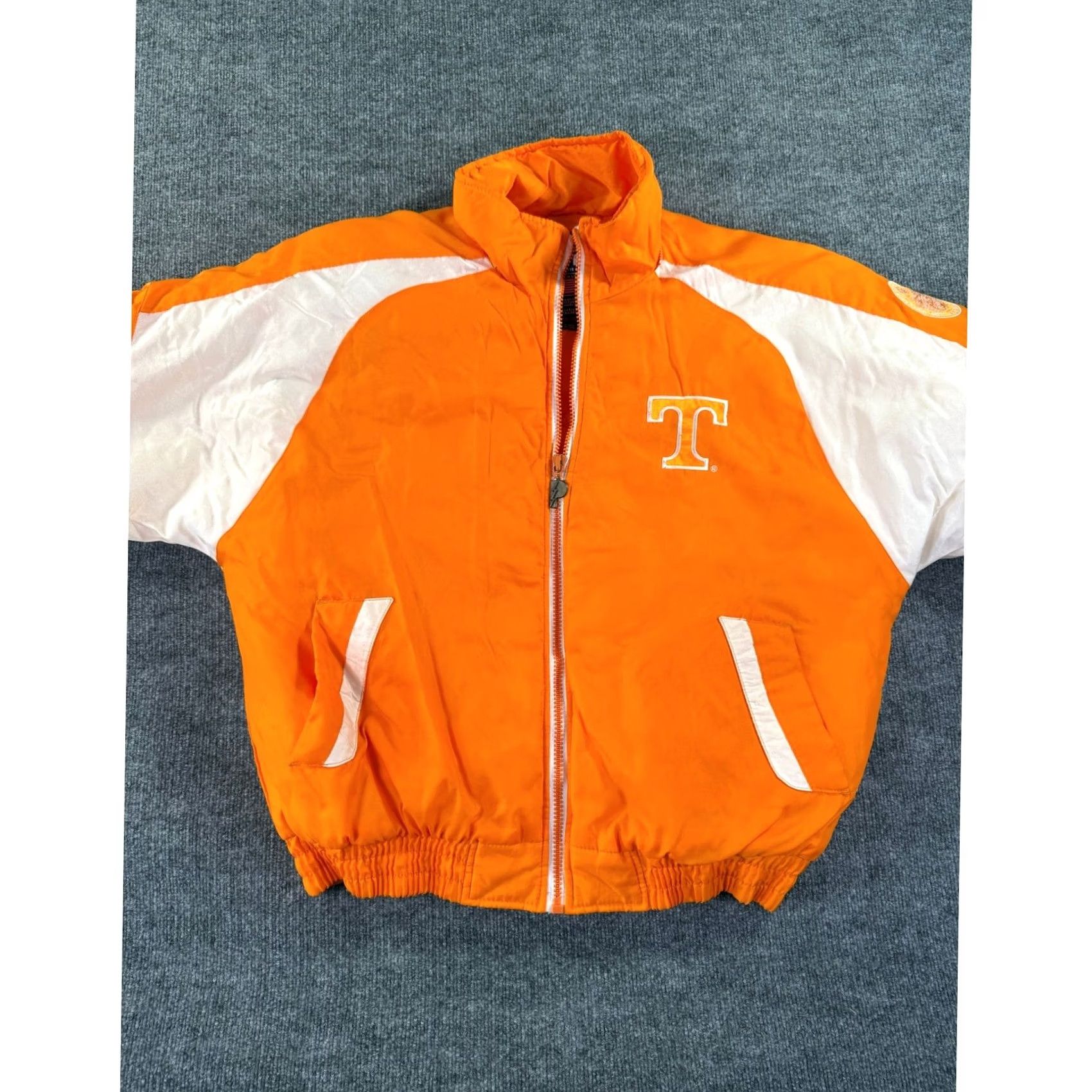 Pro Player VINTAGE Pro Player Tennessee Volunteers Windbreaker Jacket Mens XL Orange White Size US XL / EU 56 / 4 - 5 Thumbnail
