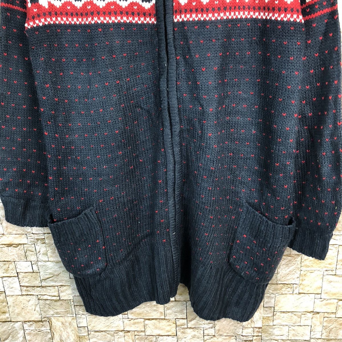 Homespun Knitwear × Japanese Brand Putietal art Dark Blue Hoodie knitwear #A270 Size L / US 10 / IT 46 - 6 Thumbnail