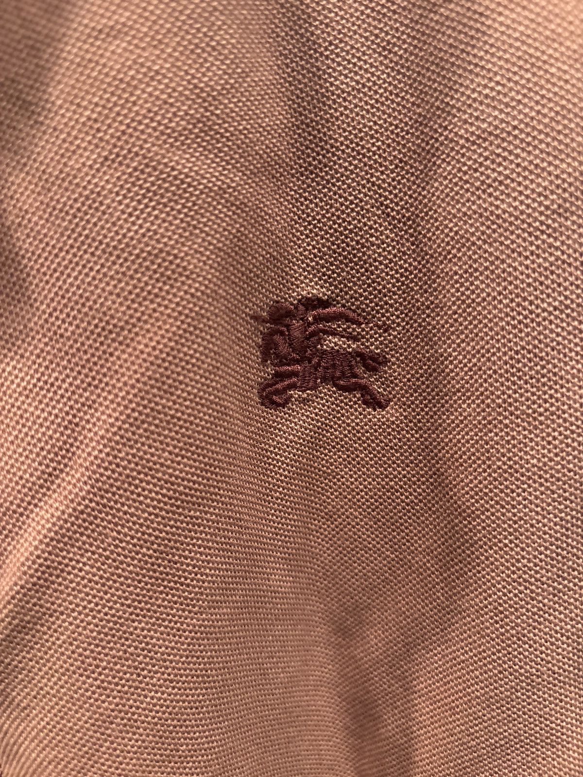 Burberry XL Burberry Polo Tan Pink-Ish Color Size US XL / EU 56 / 4 - 5 Thumbnail