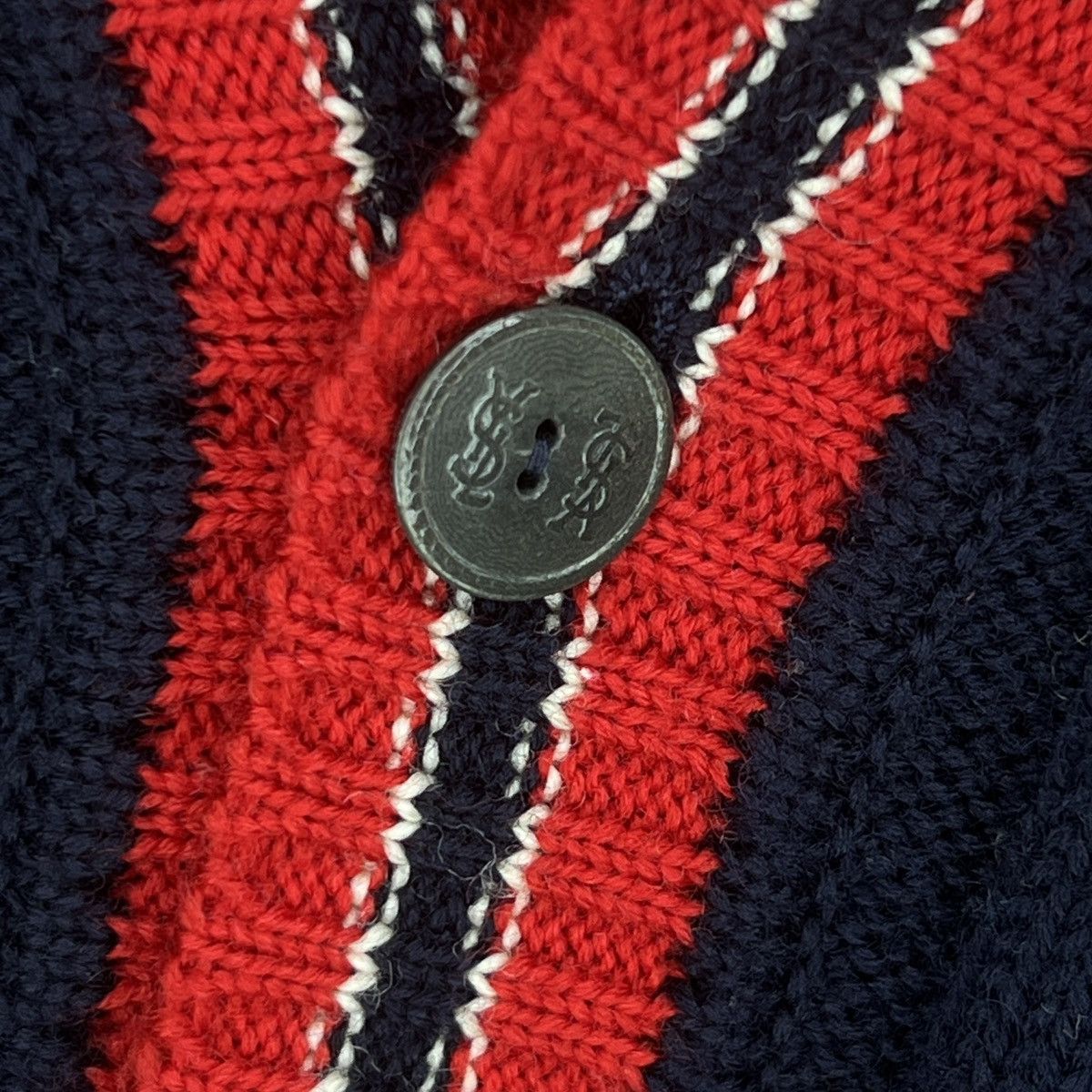 Yves Saint Laurent Vintage Yves Saint Laurent YSL Cardigan Wool Sweater Jumper Size US M / EU 48-50 / 2 - 6 Thumbnail