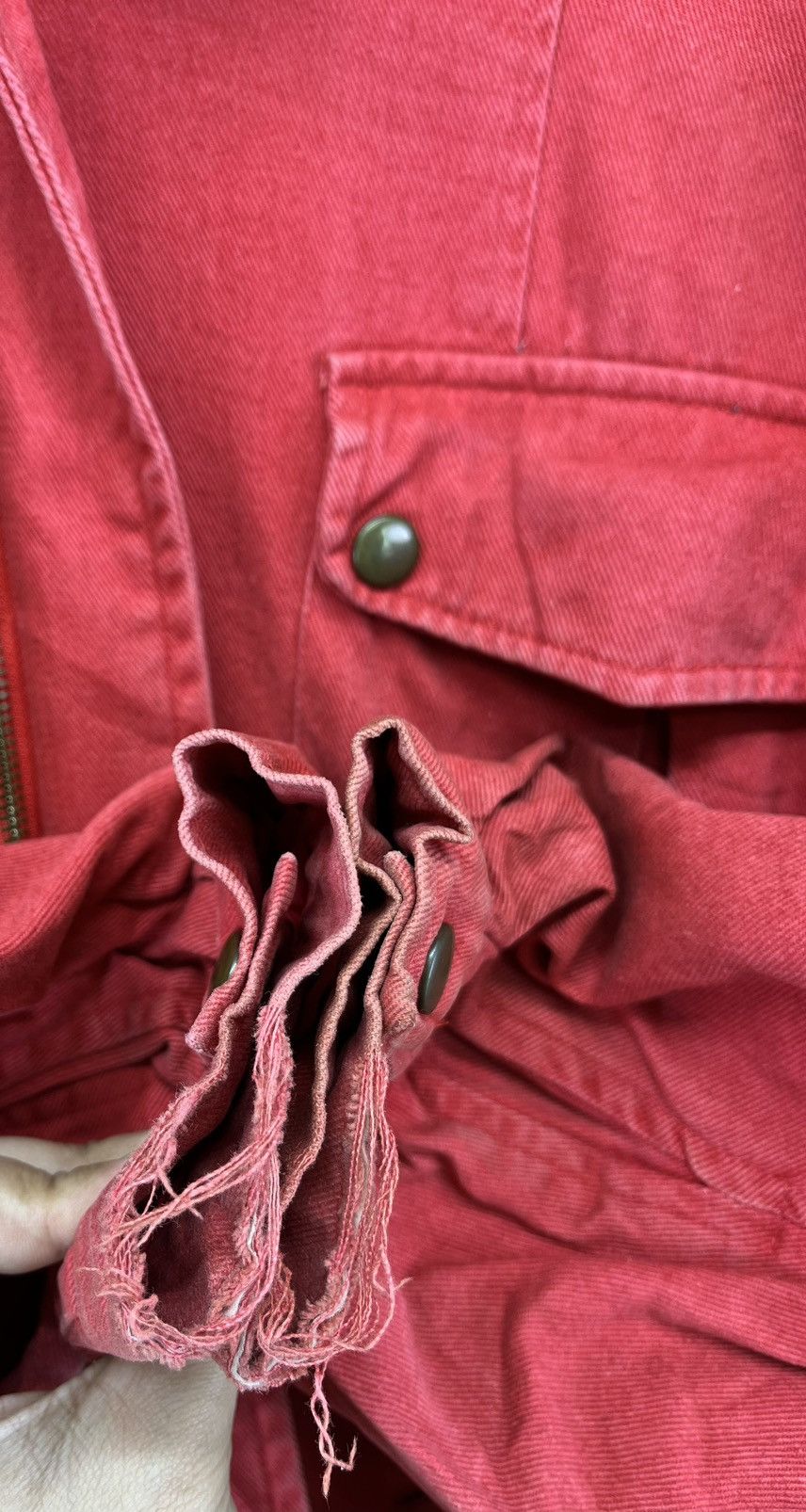 Japanese Brand Vintage Girls Market Trashed Punk Jacket Size US L / EU 52-54 / 3 - 13 Thumbnail