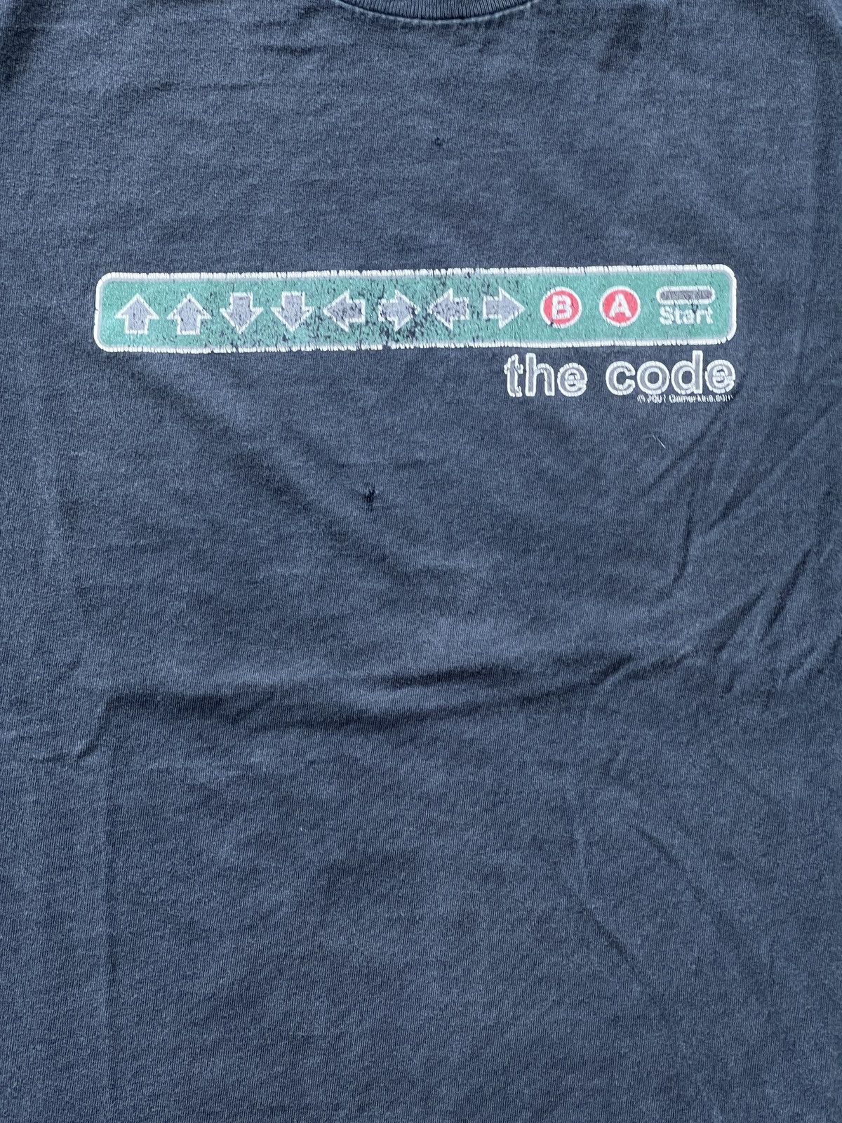Vintage Vintage 2001 Contra NES The Code Gamer Tee XL Size US XL / EU 56 / 4 - 5 Thumbnail