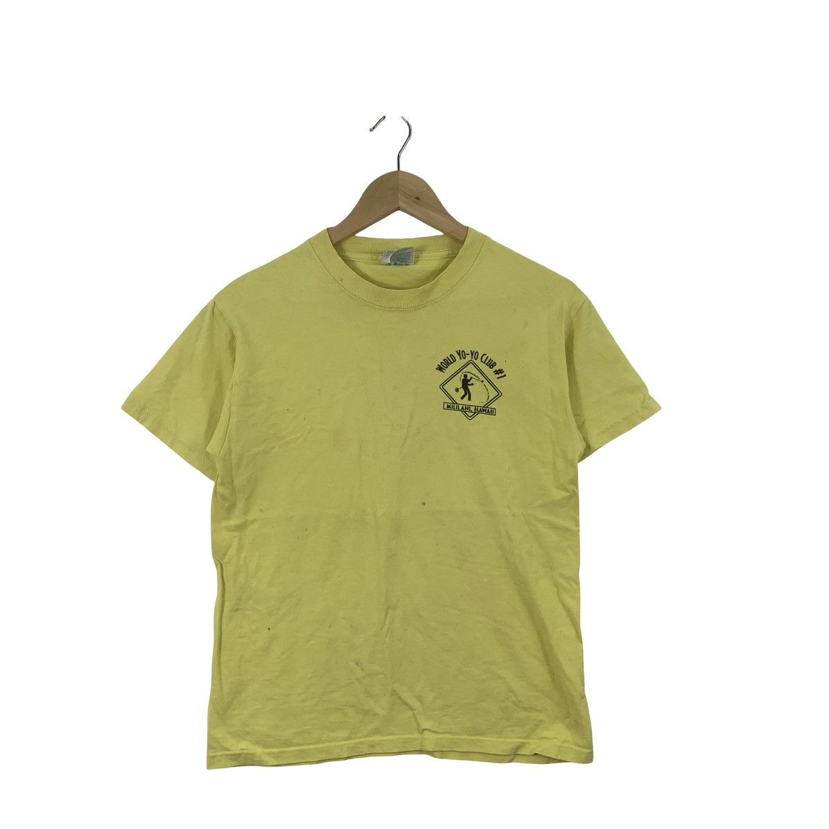 Vintage Vintage HIGH SPEED Yo-Yo Parody Warning Sign Tee Shirt Top Size US S / EU 44-46 / 1 - 3 Thumbnail