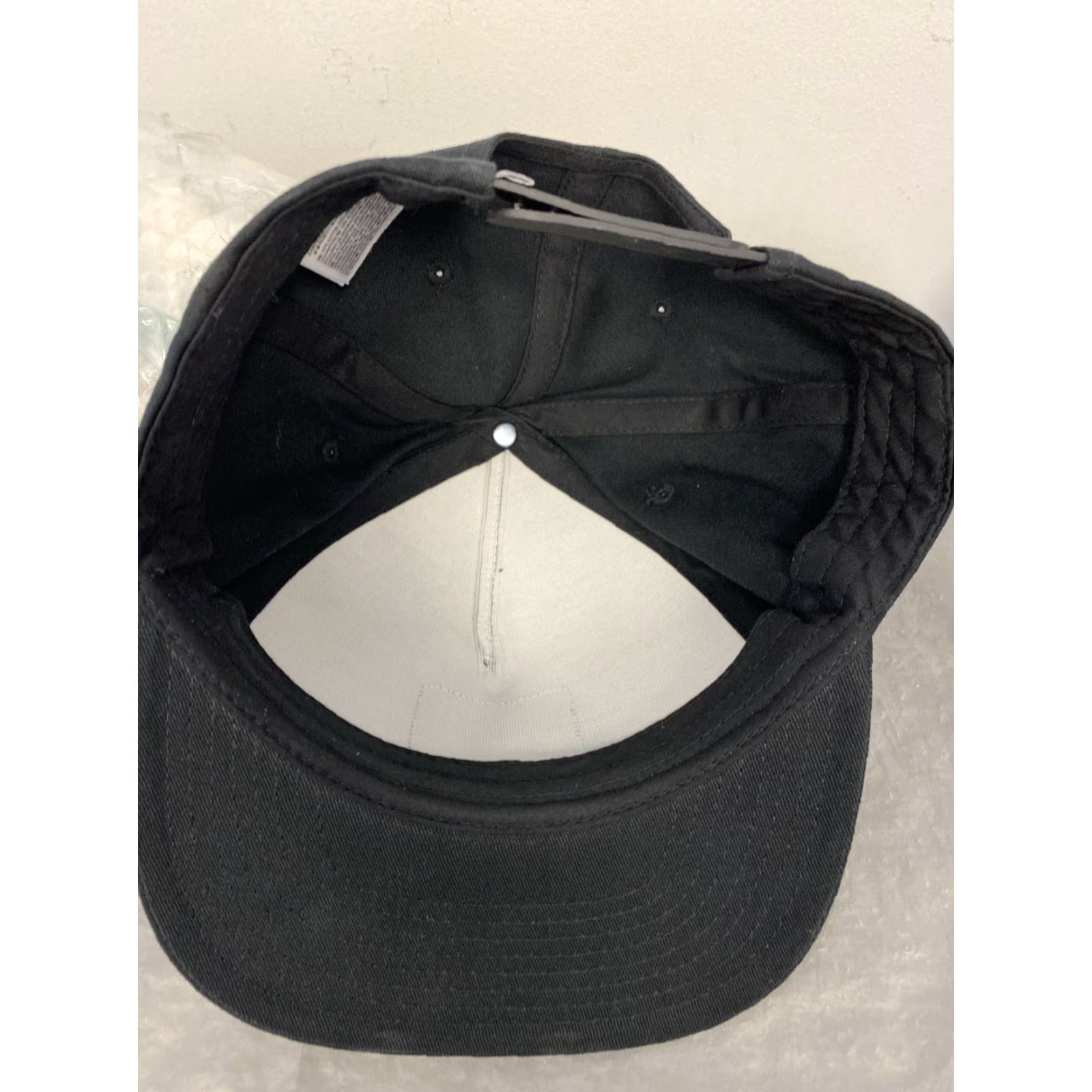 Vans VANS Men’s 5 Panel Hat Cap - Black Adjustable Cotton Twill Casual Unisex Size ONE SIZE - 7 Thumbnail