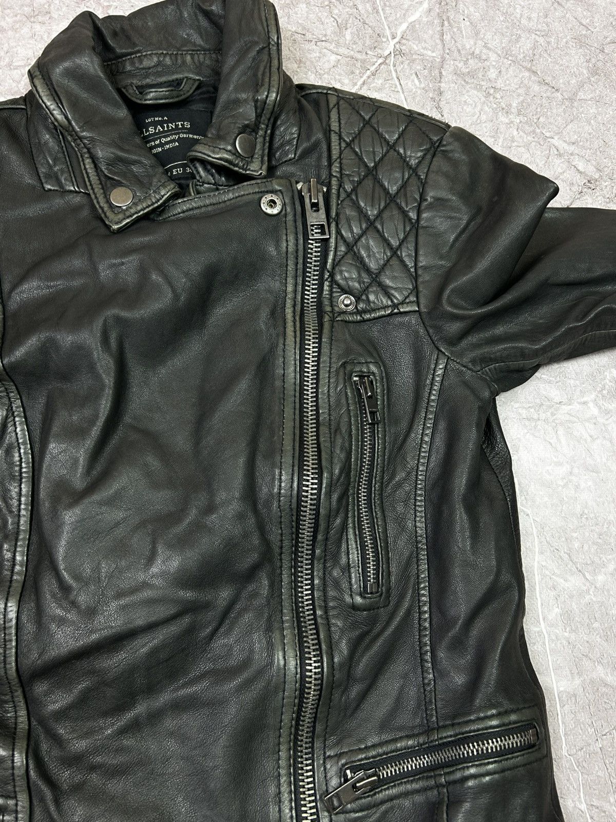 Allsaints Allsaints leather jacket streetwear Size S / US 4 / IT 40 - 20 Thumbnail