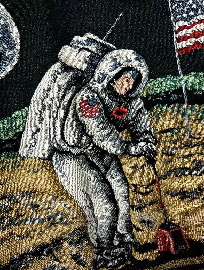 Saint Laurent Paris Saint Laurent Paris Astronaut Moon Landing Jacket i Size US M / EU 48-50 / 2 - 4 Thumbnail
