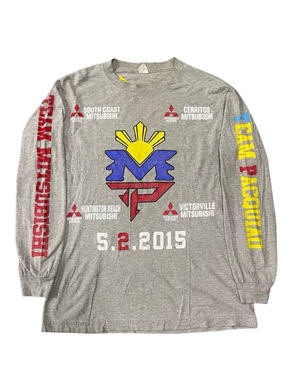 Japanese Brand TEAM PACQUIAO VINTAGE Size US M / EU 48-50 / 2 - 1 Thumbnail
