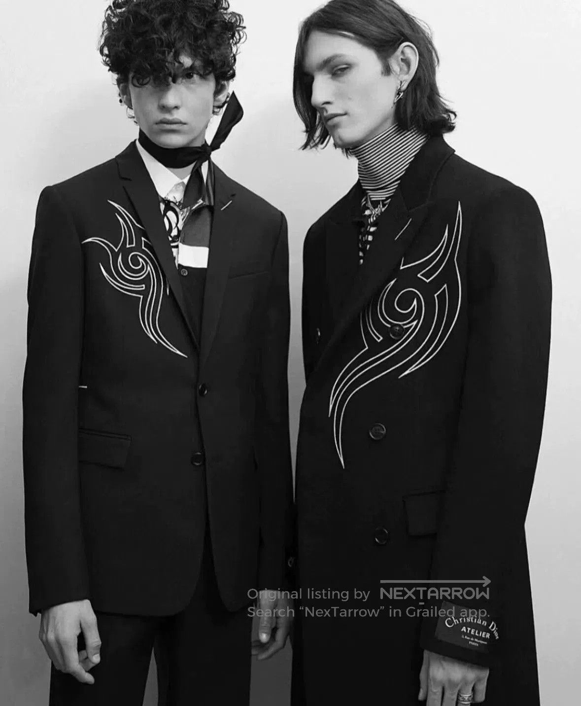Dior Dior Homme 18FW Naruto Totem Embroidered Suit. Size US M / EU 48-50 / 2 - 7 Thumbnail