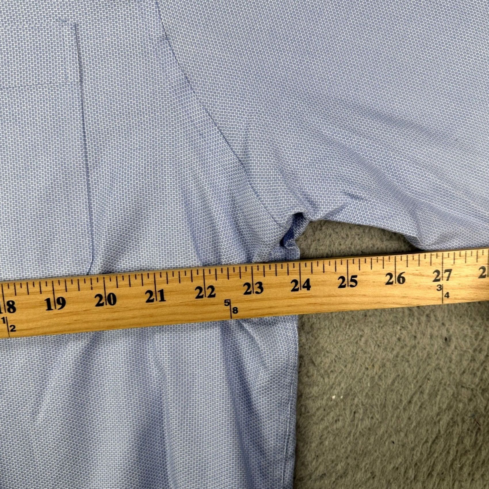 Jos. A. Bank Jos. A. Bank Traveler Shirt Dress Men 17.5-34 Blue Travel Tech Button Up Stretch Shirt Dress Mens Chest 48 Length 33 Preppy Vintage: No Size 48R - 7 Thumbnail
