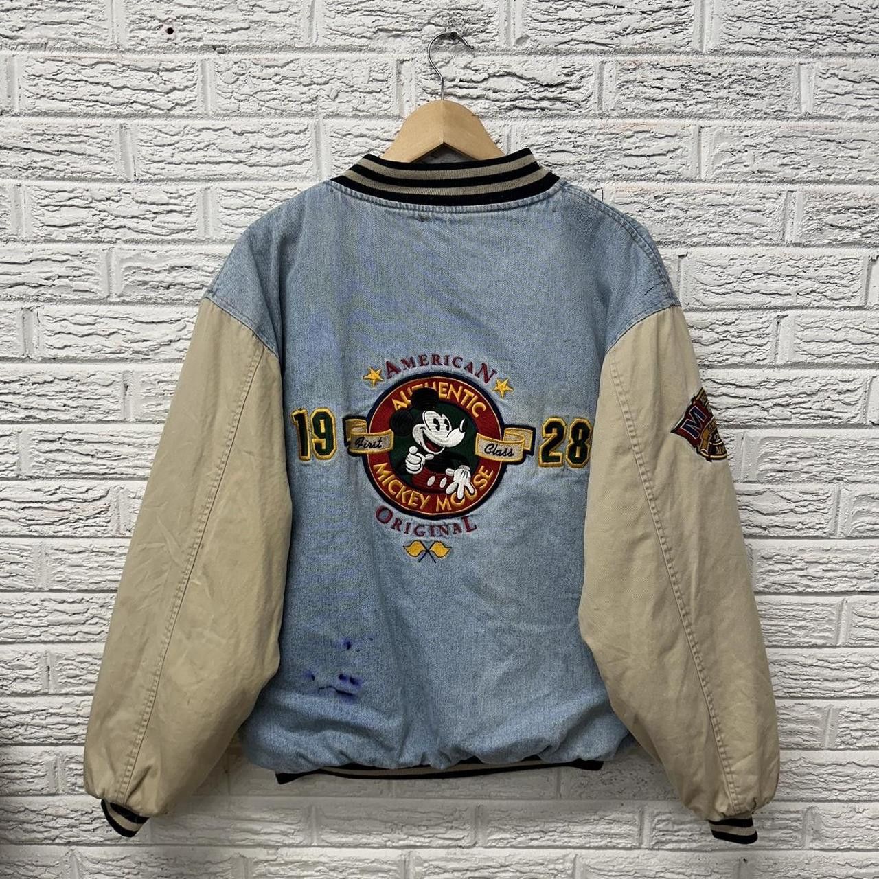 Disney Vintage Disney Mickey Mouse Bomber Varsity Jacket XL Size US XL / EU 56 / 4 - 3 Thumbnail