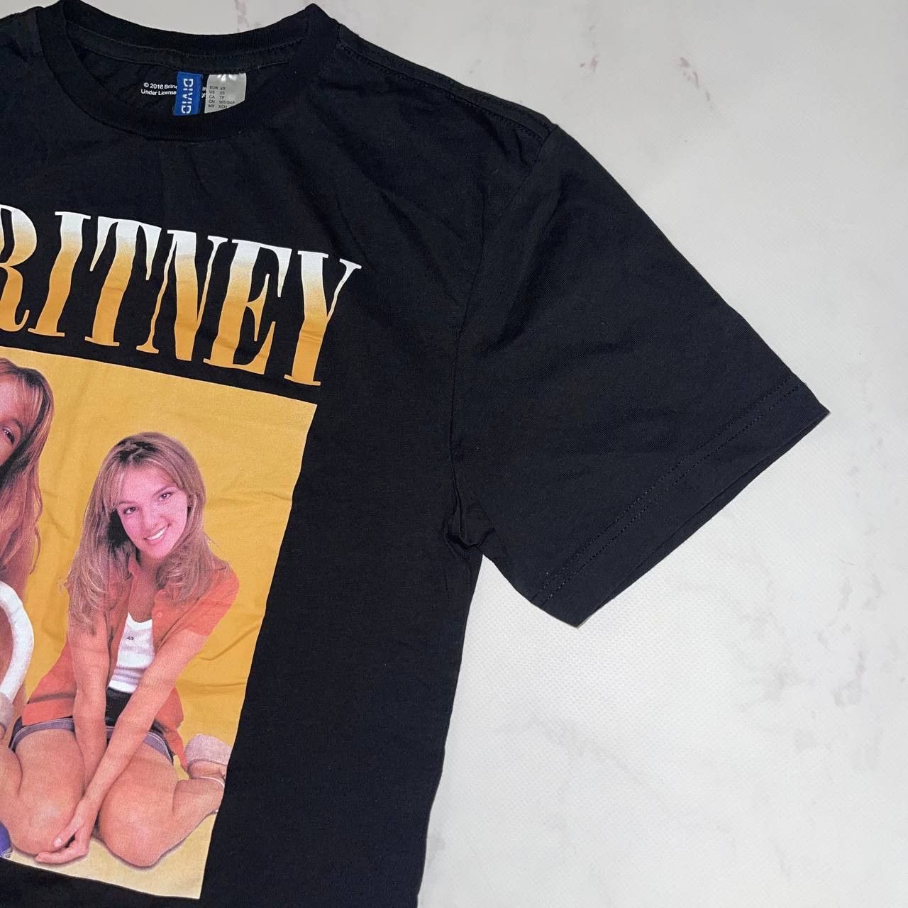 Vintage Band Tees × Vintage britney spears tee t-shirt Sz xs Size US XS / EU 42 / 0 - 5 Thumbnail