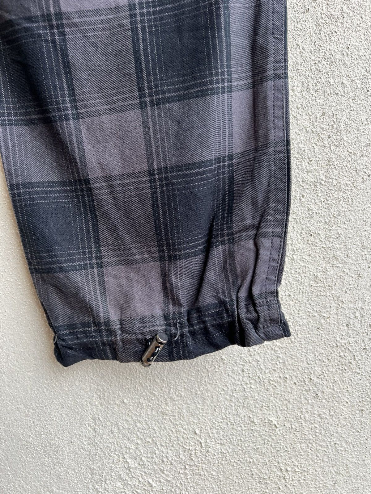 Vintage VTG MILK BOY Japan Check Cargo Trouser Pant Size US 30 / EU 46 - 20 Thumbnail