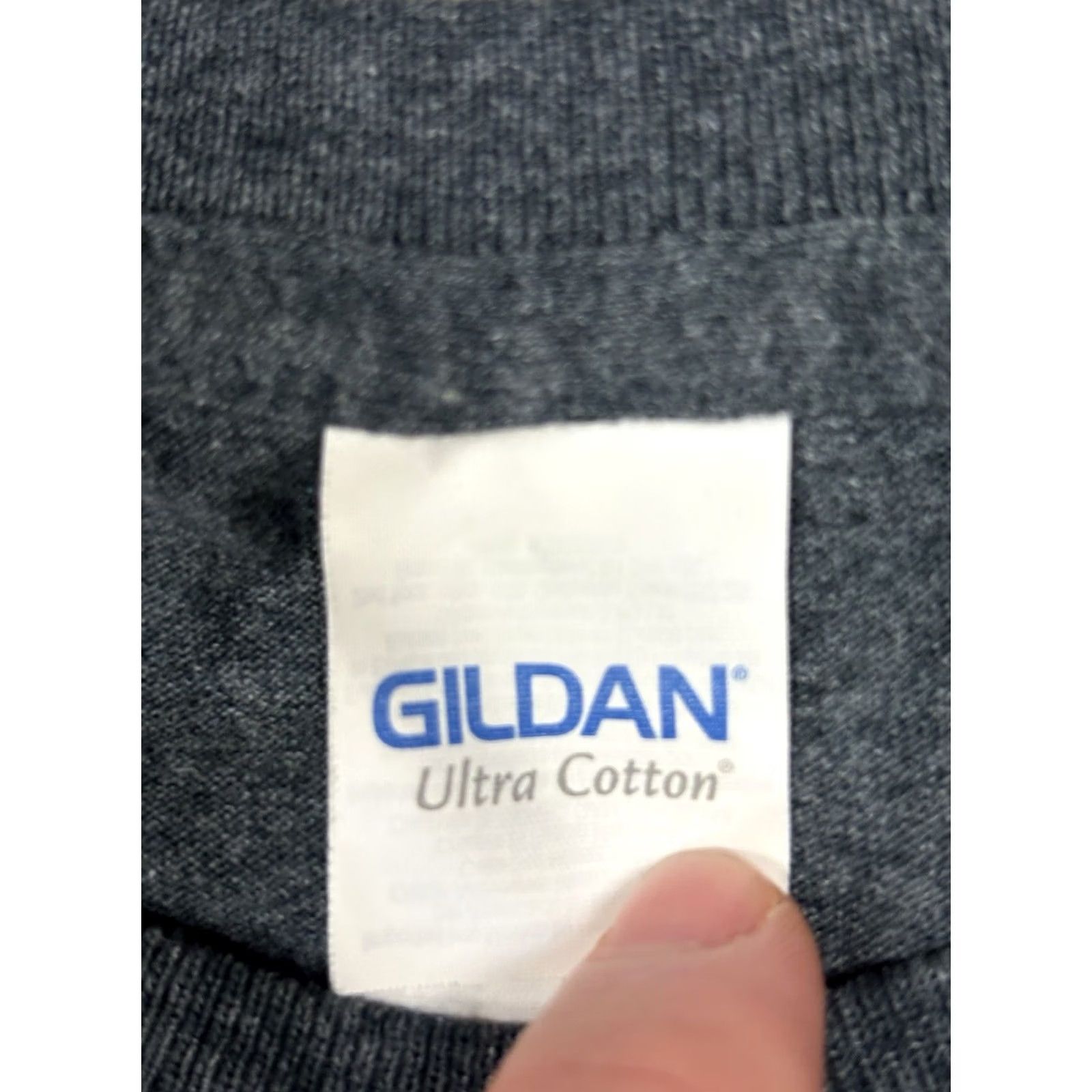 Gildan Gildan Graphic T Shirt Grey Adult M Thats A Horrible Idea What Time Bold White Letters Unisex Adults Short Sleeve Round Neck Cotton Blend Size US M / EU 48-50 / 2 - 3 Thumbnail