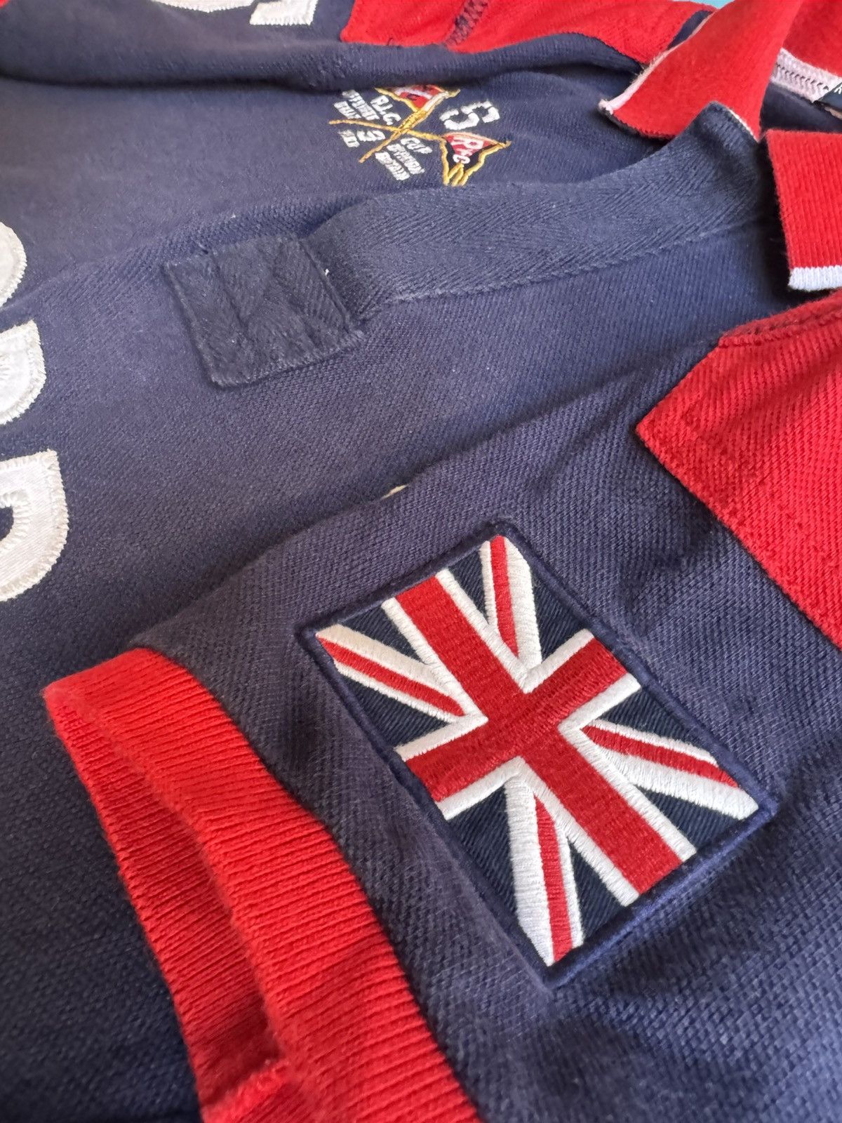 Polo Ralph Lauren × Ralph Lauren Chief Keef Ralph Lauren GBR Skinny Fit Polo Size US S / EU 44-46 / 1 - 9 Thumbnail