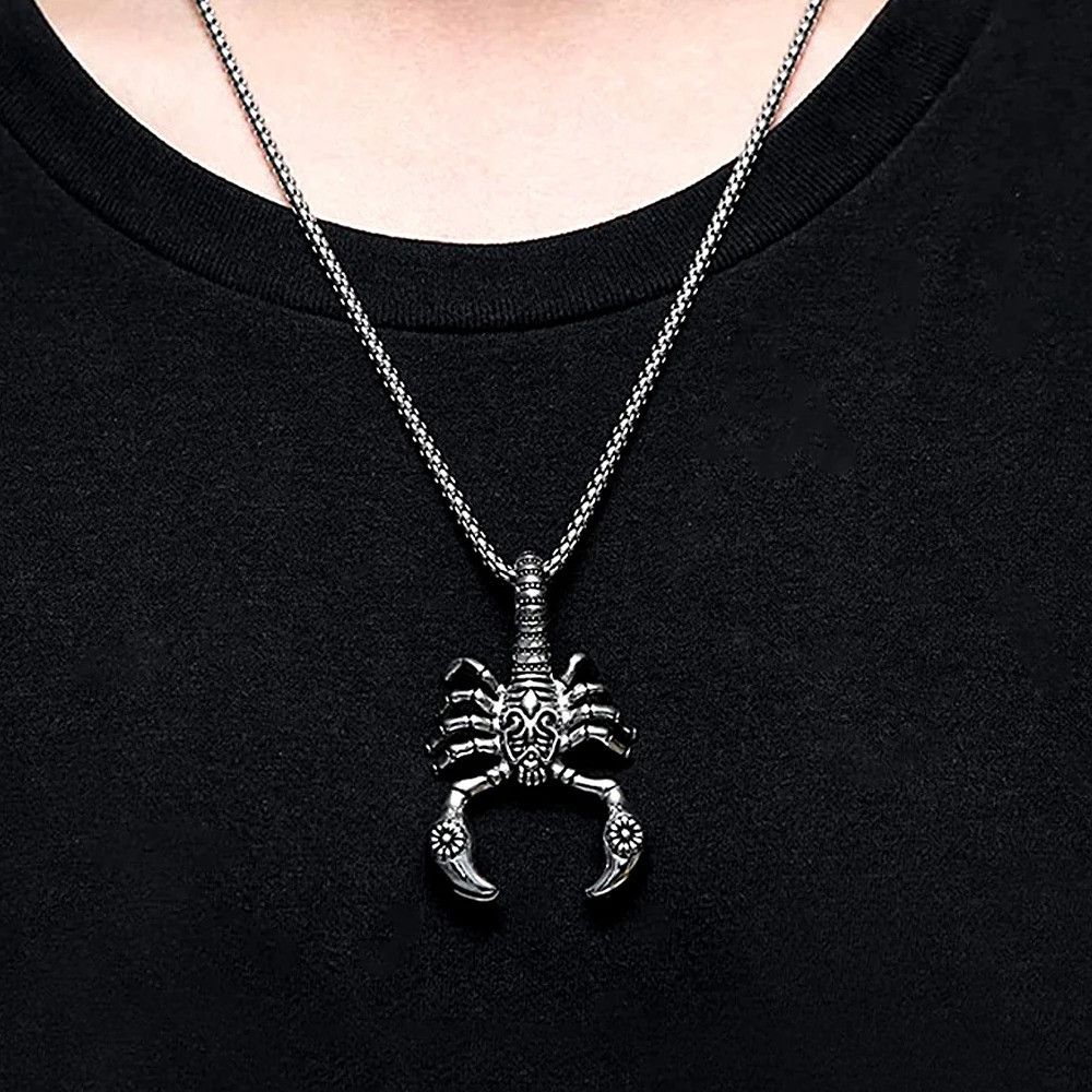 Other Vintage Scorpion Pendant Necklace Size ONE SIZE - 2 Thumbnail