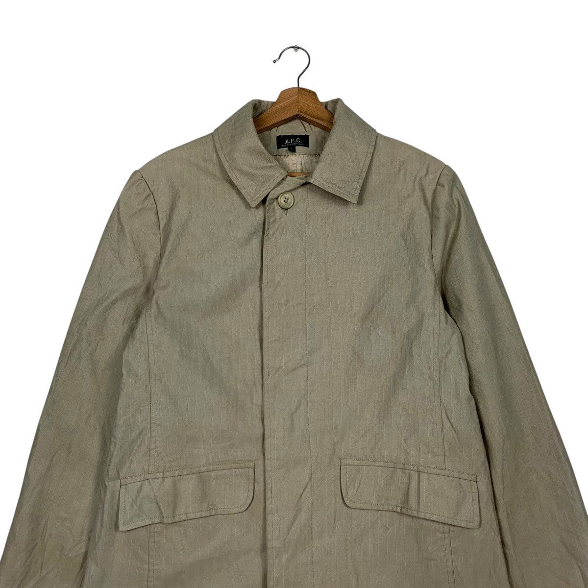 A.P.C. Vintage APC Cotton Overcoat Size US S / EU 44-46 / 1 - 2 Thumbnail