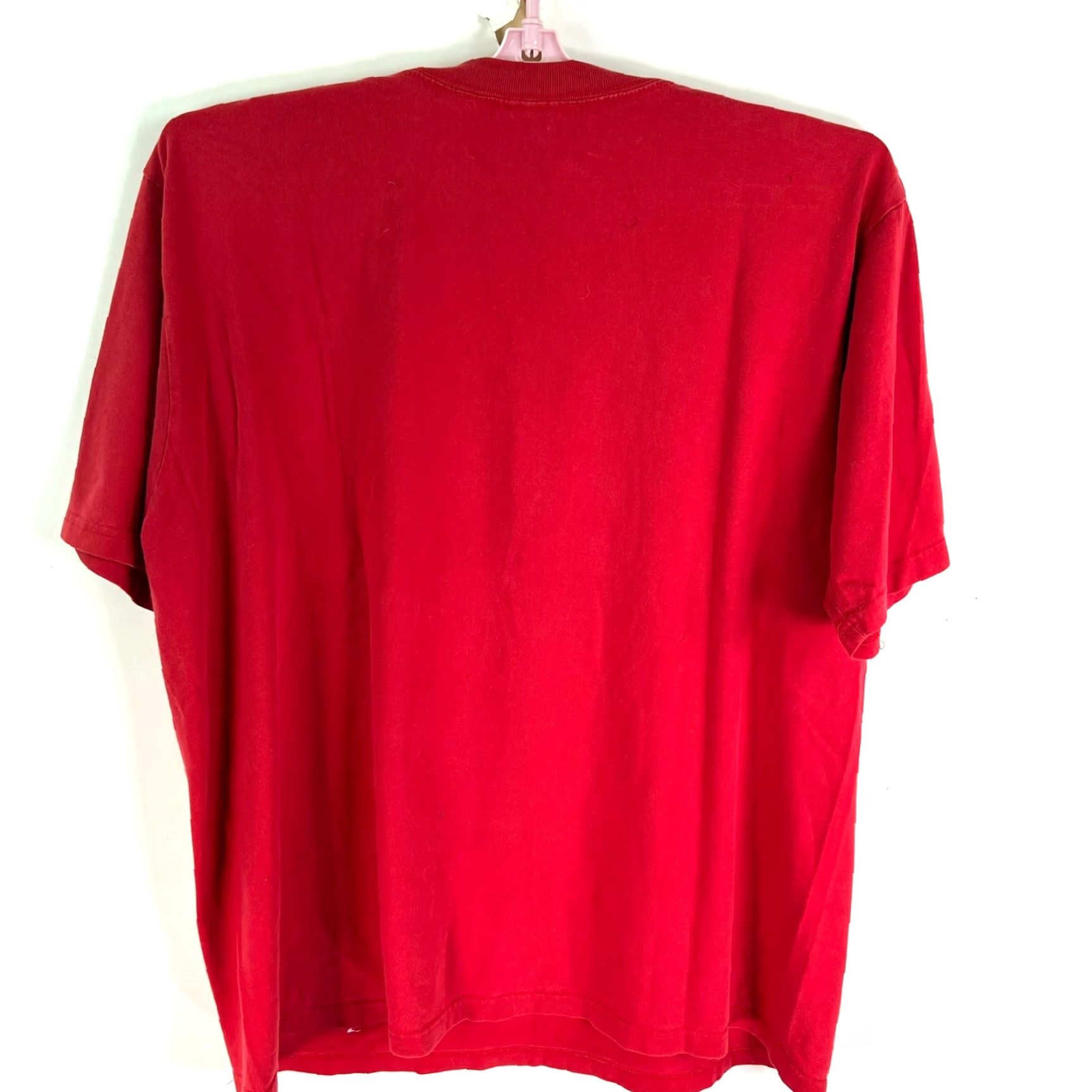 Soffe VTG Soffe Ohio State Buckeyes T Shirt Mens Size L Red Short Sleeve Logo Graphic 90s College University Mens Size US L / EU 52-54 / 3 - 6 Thumbnail