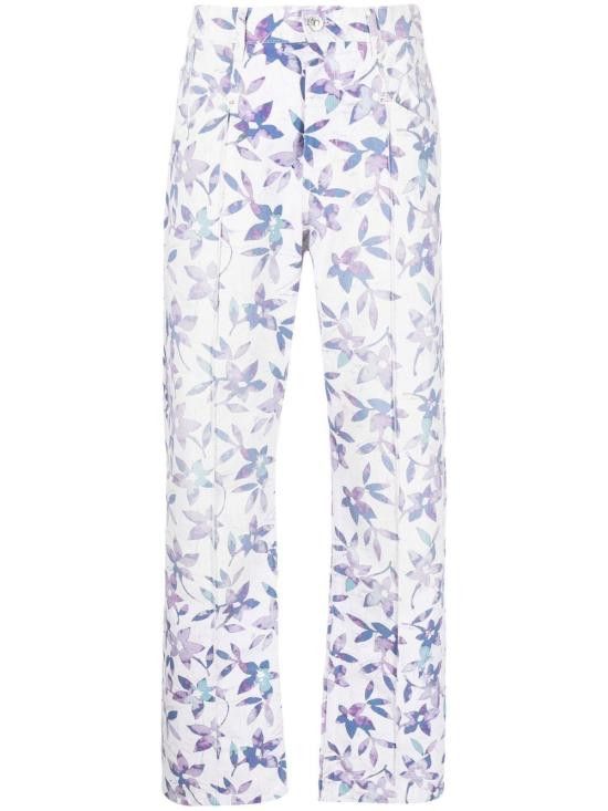 Isabel Marant ISABEL MARANT Women Straight Pants PA2104 22E016I NADEGE23EC Beige Size 27" / US 4 / IT 40 - 1 Thumbnail