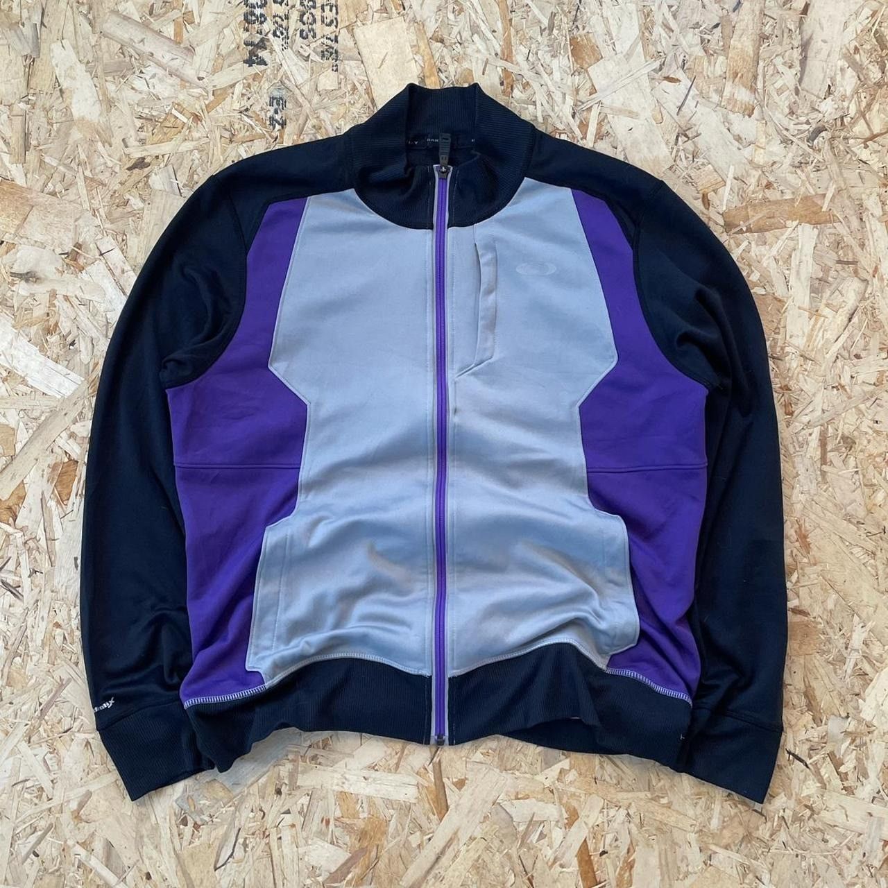 Oakley × Vintage Vintage Y2k Oakley Zip Up Size US L / EU 52-54 / 3 - 1 Thumbnail